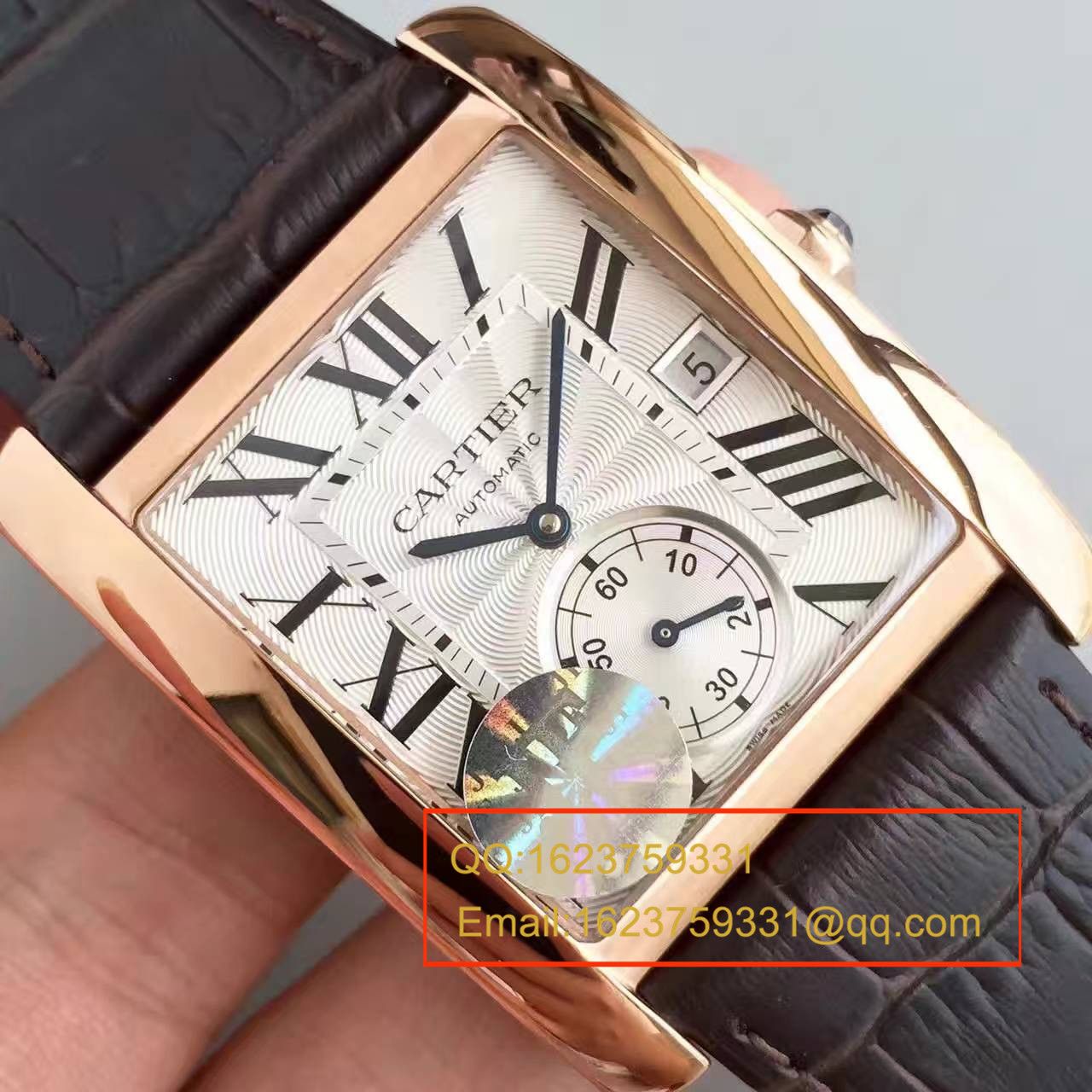 【JF一比一高精仿手表】卡地亚英式 Tank MC 坦克系列终极版本 W5330001腕表 / KAG022