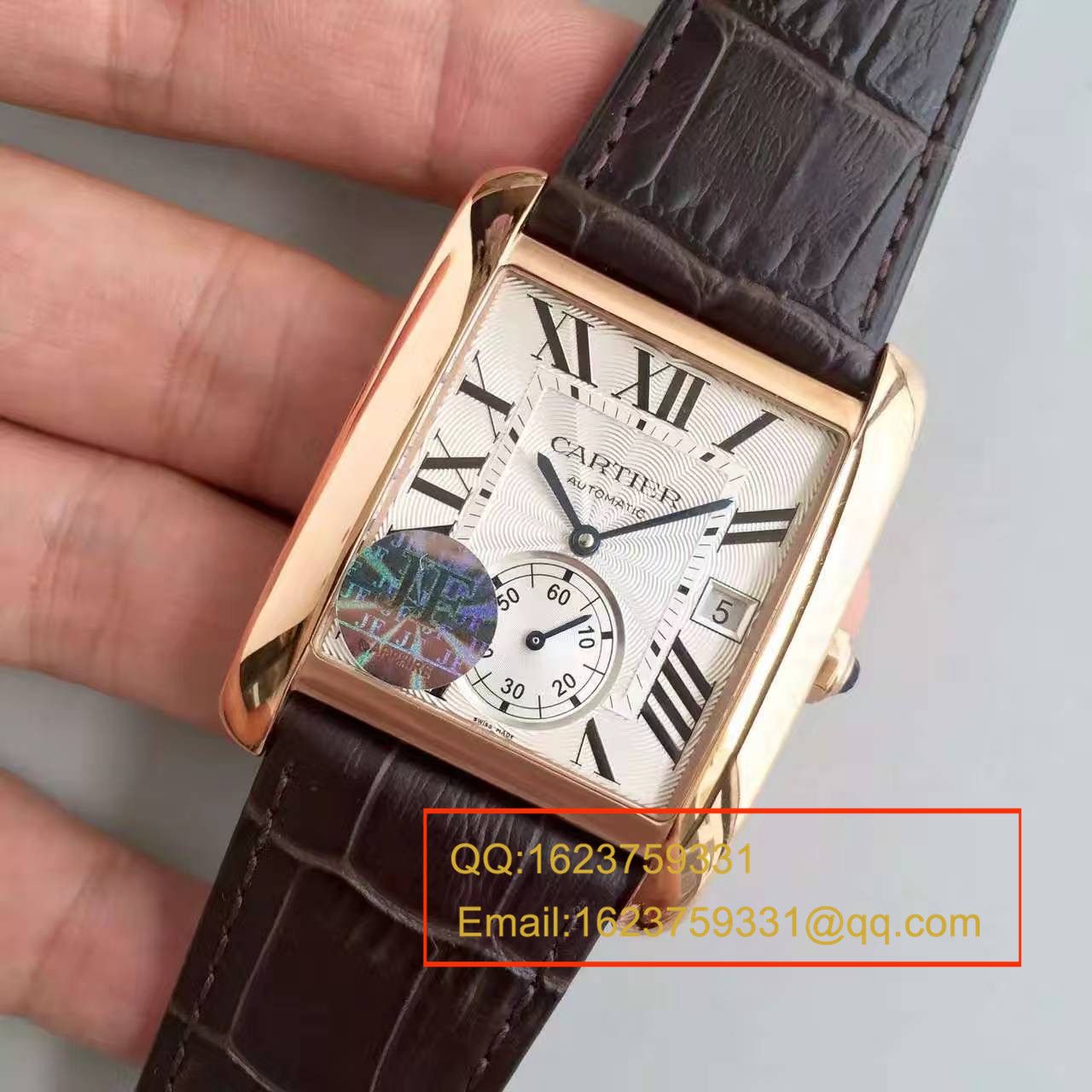 【JF一比一高精仿手表】卡地亚英式 Tank MC 坦克系列终极版本 W5330001腕表 / KAG022