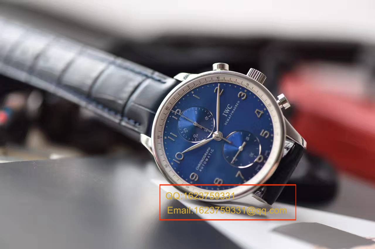 【独家视频测评】【YL厂1比1超A高精仿手表】万国葡计劳伦斯特别版最高v7版本IW371432腕表 / WG298