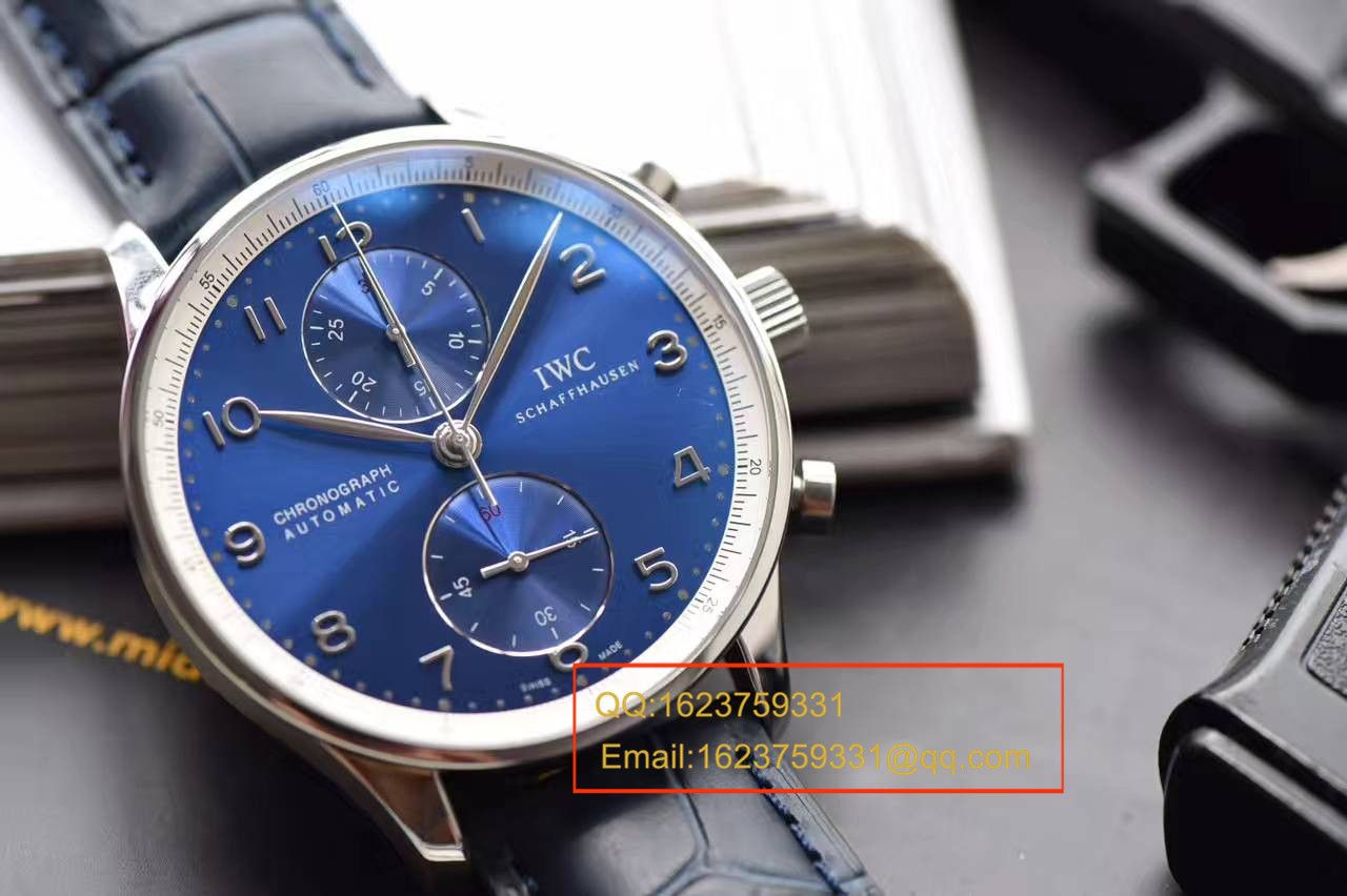 【独家视频测评】【YL厂1比1超A高精仿手表】万国葡计劳伦斯特别版最高v7版本IW371432腕表 / WG298