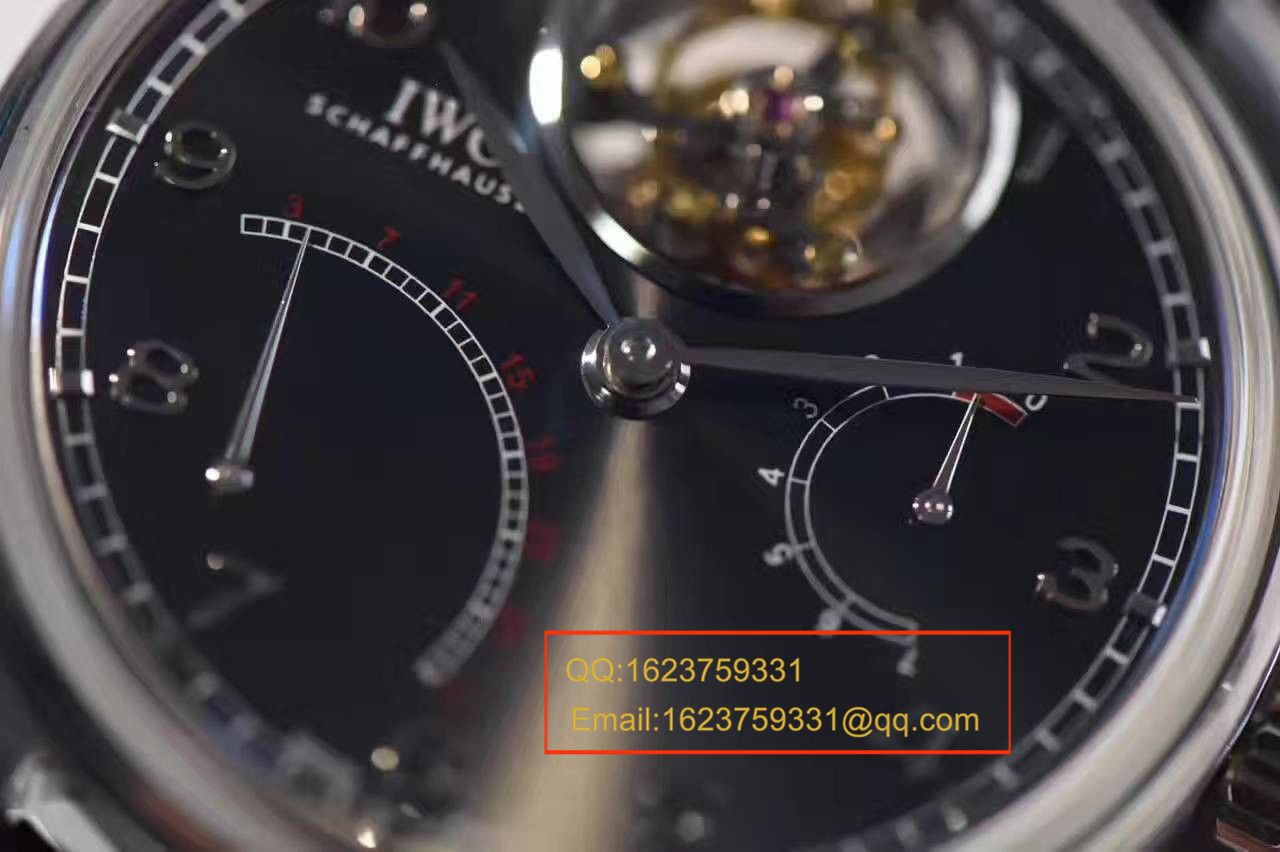 【独家视频测评YL一比一超A高精仿手表】万国葡萄牙系列逆跳陀飞轮IW504401腕表 / WG104A