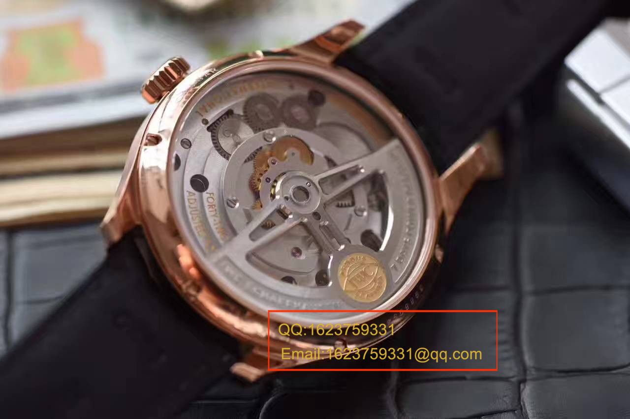 【独家视频测评YL厂1:1顶级复刻手表】万国葡萄牙系列IW546305真陀飞轮腕表 / WG288