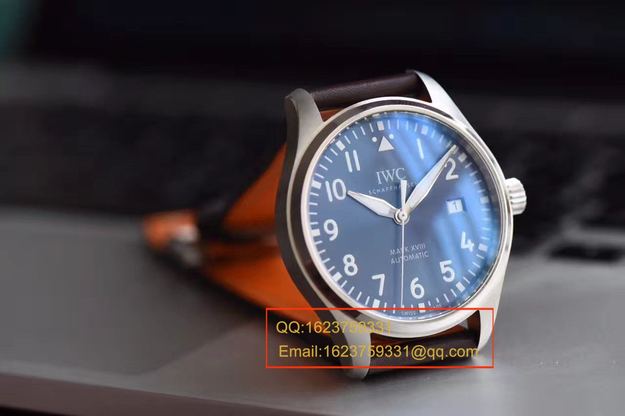 【独家视频测评】【MK厂1:1高精仿手表】万国马克十八飞行员腕表“蓝面小王子”特别版系列IW327004腕表 / WG243A