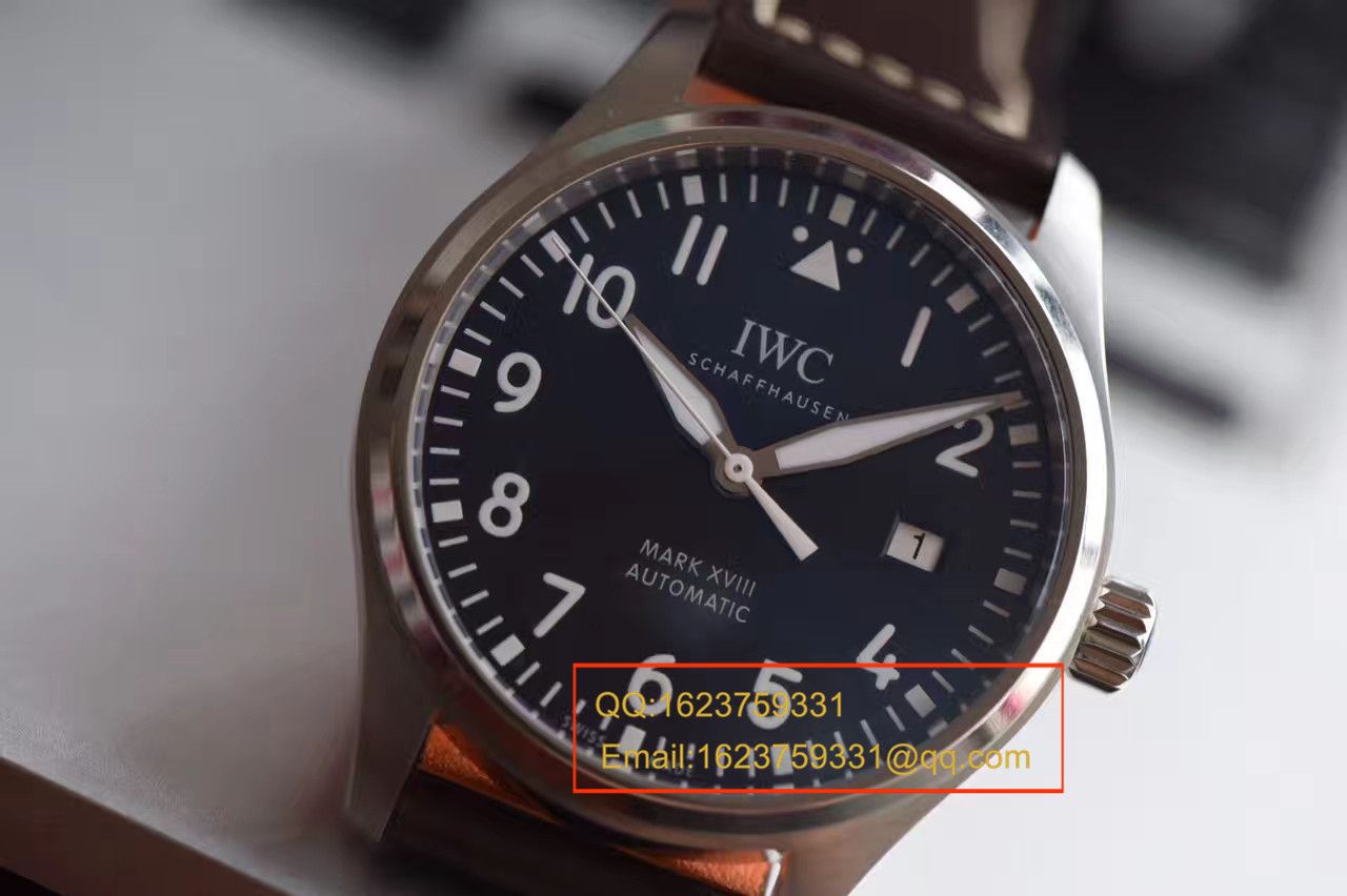 【独家视频测评】【MK厂1:1高精仿手表】万国马克十八飞行员腕表“蓝面小王子”特别版系列IW327004腕表 / WG243A