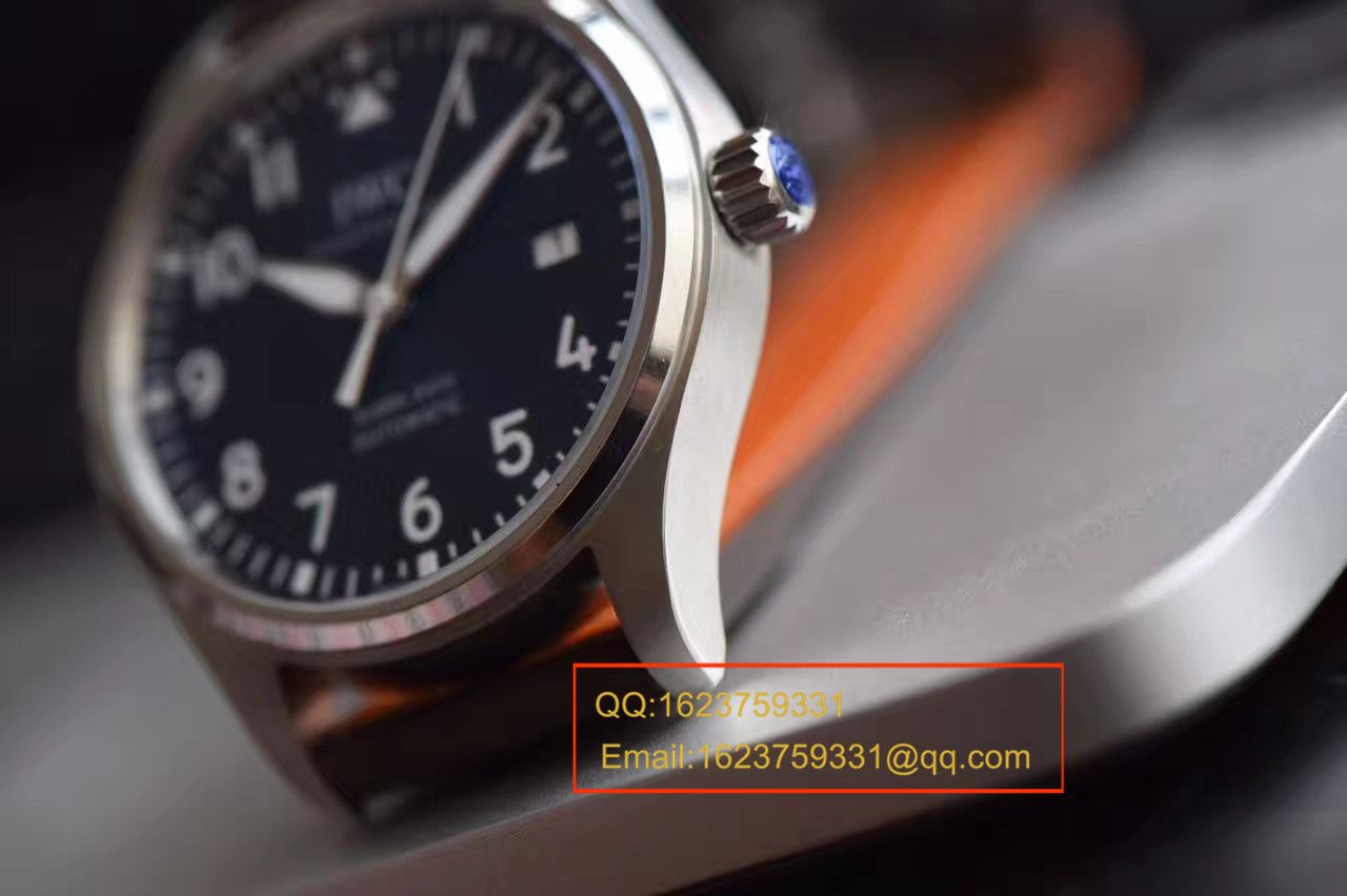 【独家视频测评】【MK厂1:1高精仿手表】万国马克十八飞行员腕表“蓝面小王子”特别版系列IW327004腕表 / WG243A