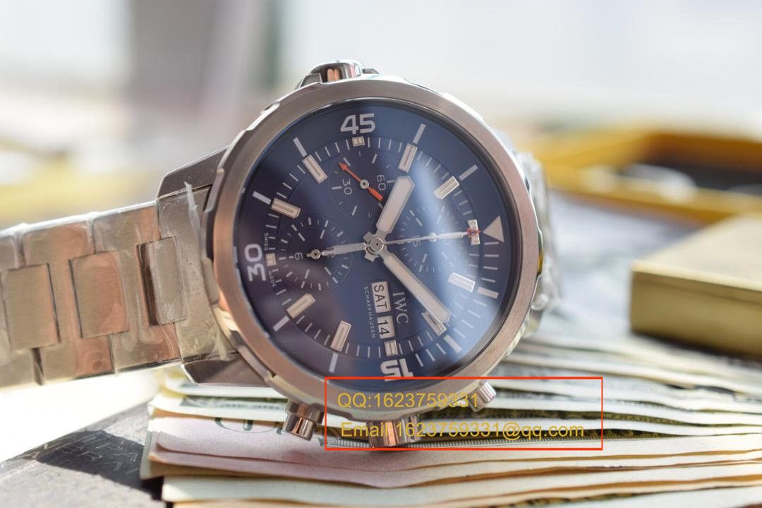 【独家视频测评V6厂一比一超A高精仿手表】万国海洋时计雅克-伊夫．库斯托探险之旅特别版IW376805 男士机械腕表 / WG166