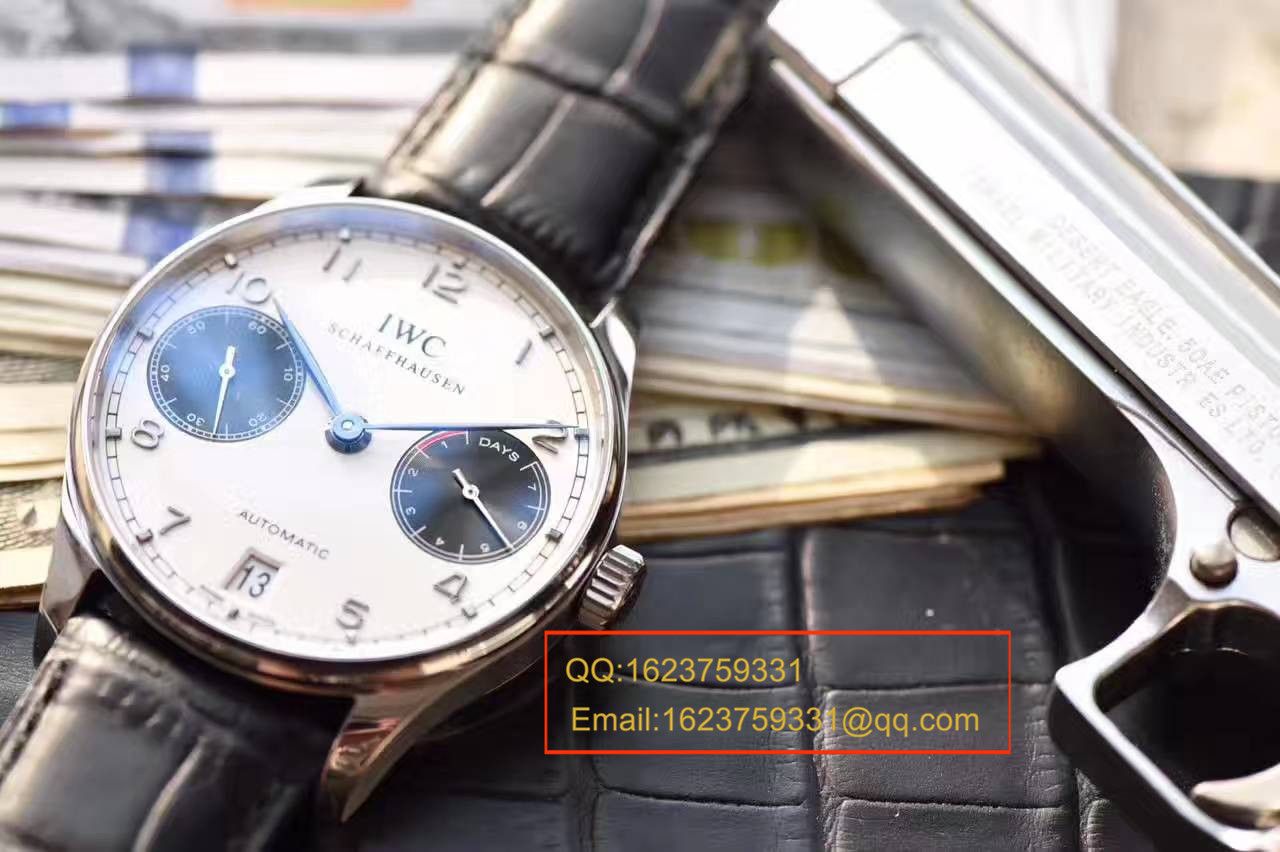 【ZF一比一超A高仿手表】万国葡七最高版本新面孔白面黑眼IW500706（熊猫葡七）腕表 / WG181