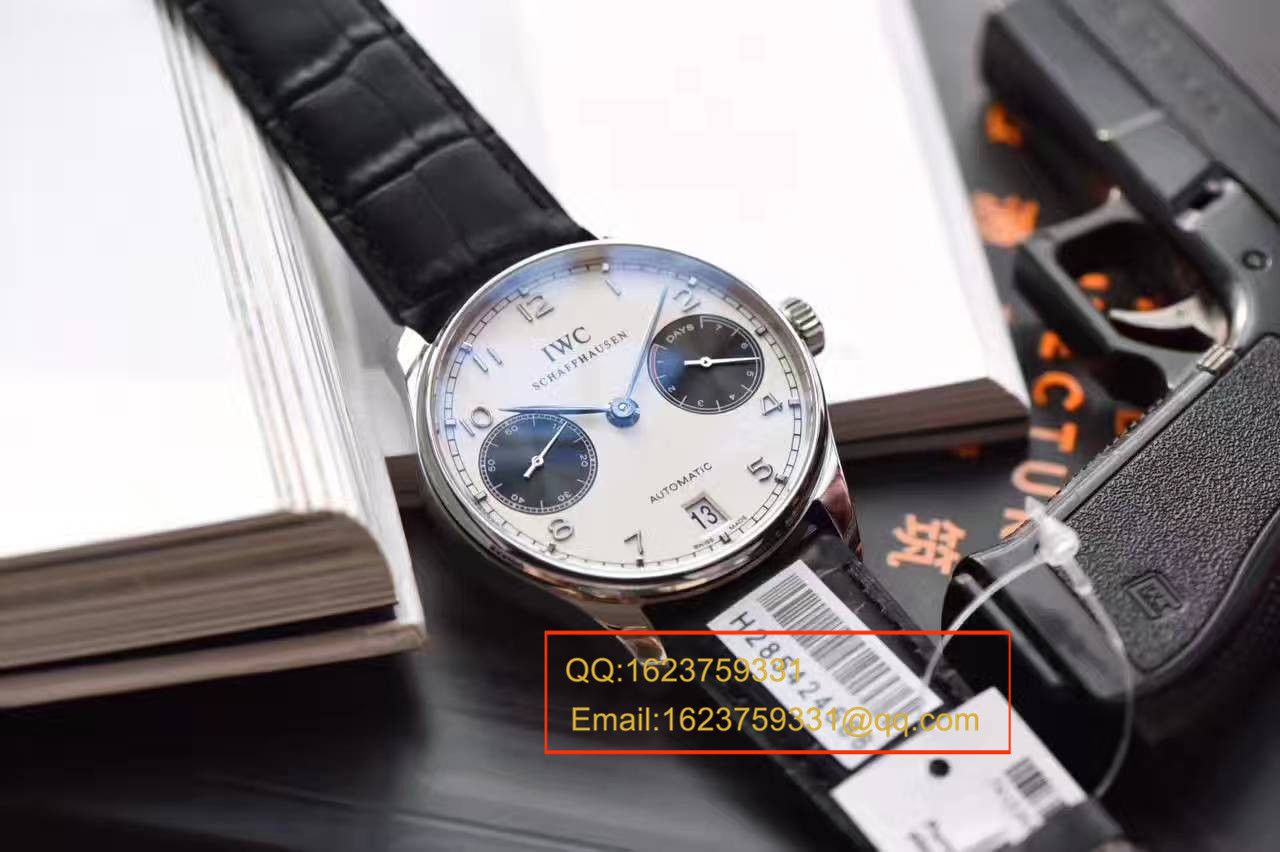 【ZF一比一超A高仿手表】万国葡七最高版本新面孔白面黑眼IW500706（熊猫葡七）腕表 / WG181