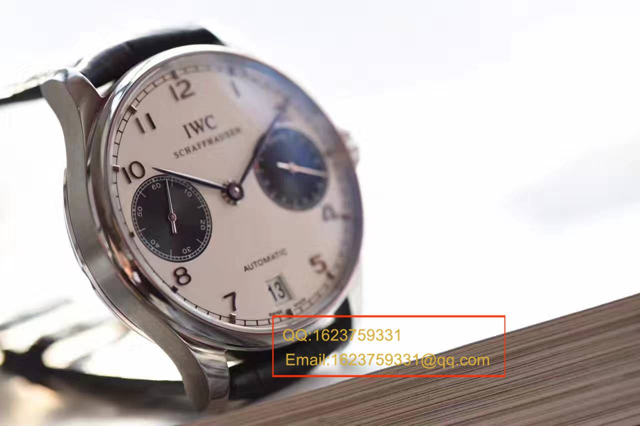 【ZF一比一超A高仿手表】万国葡七最高版本新面孔白面黑眼IW500706（熊猫葡七）腕表 / WG181