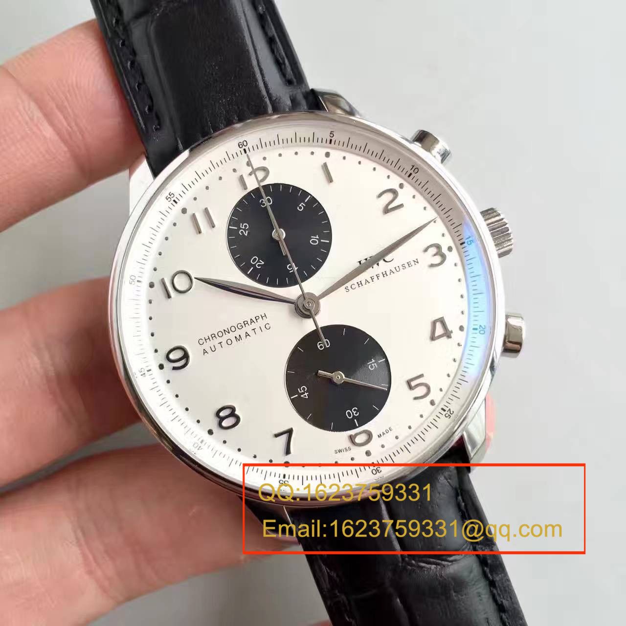 【ZF厂1:1超A高精仿手表】万国葡萄牙计时系列CHRONOGRAPH计时IW371411腕表 / WG269