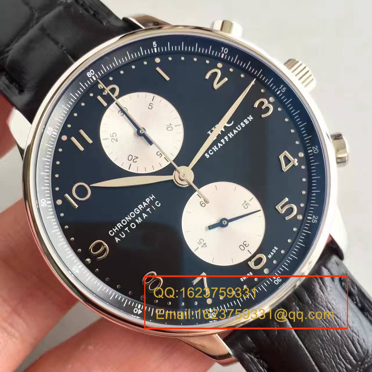 【ZF厂一比一高精仿手表】万国葡萄牙系列葡计超薄升级版IW371404腕表 / WG096