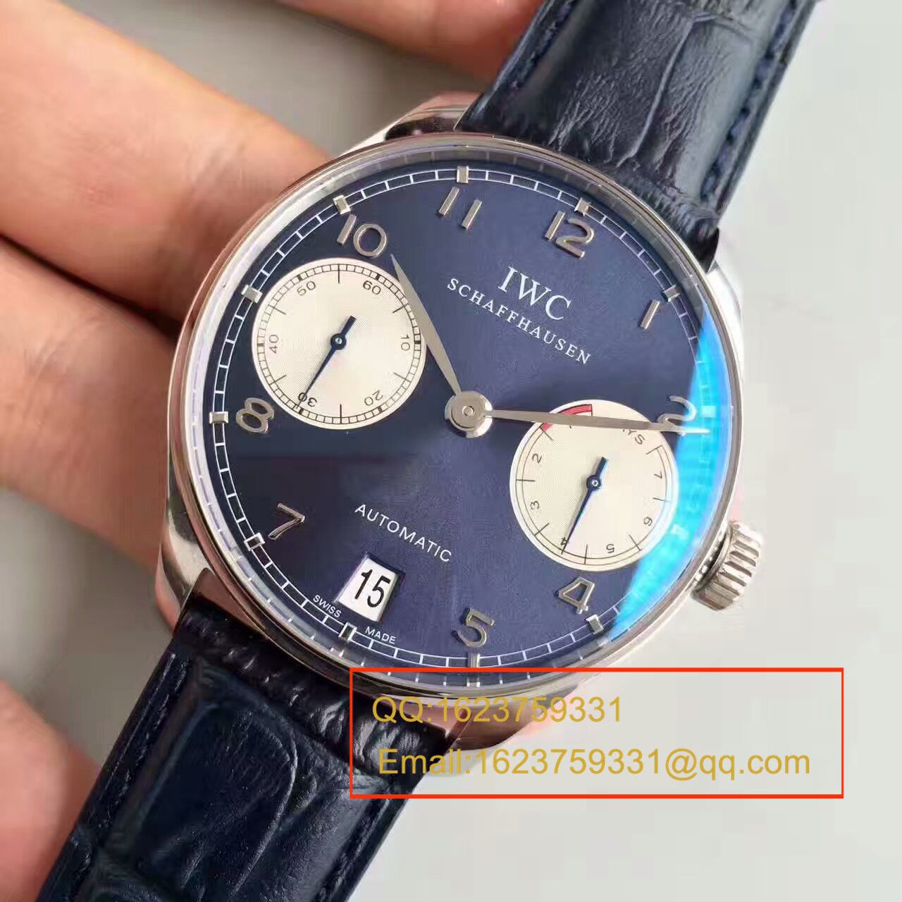 【ZF厂一比一高精仿手表】万国葡萄牙劳伦斯限量版系列《万国葡七日链》IW500112腕表 / WG224