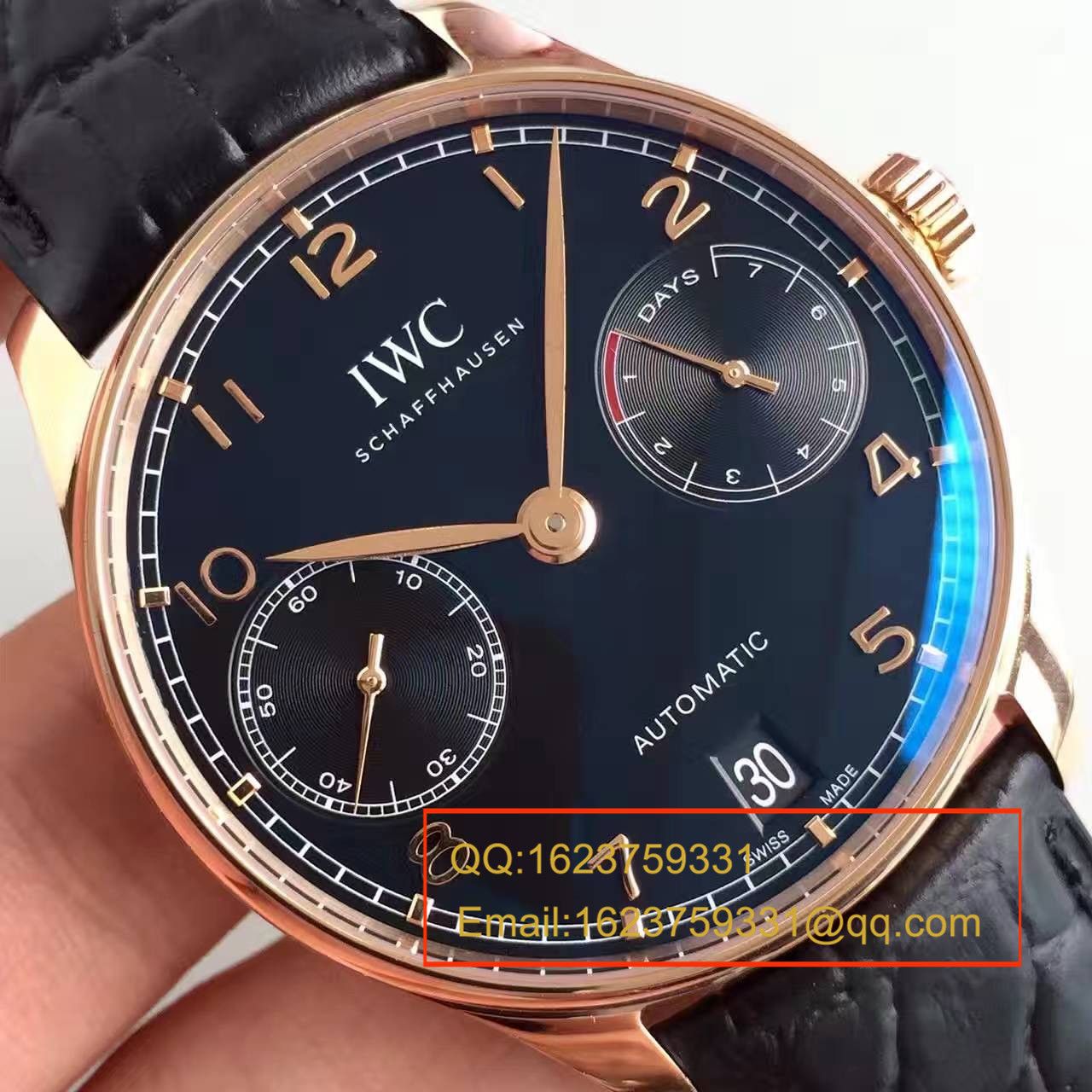 【ZF厂超A精仿1:1高仿手表】万国葡萄牙系列《万国七日链》IW500125腕表 / WG231