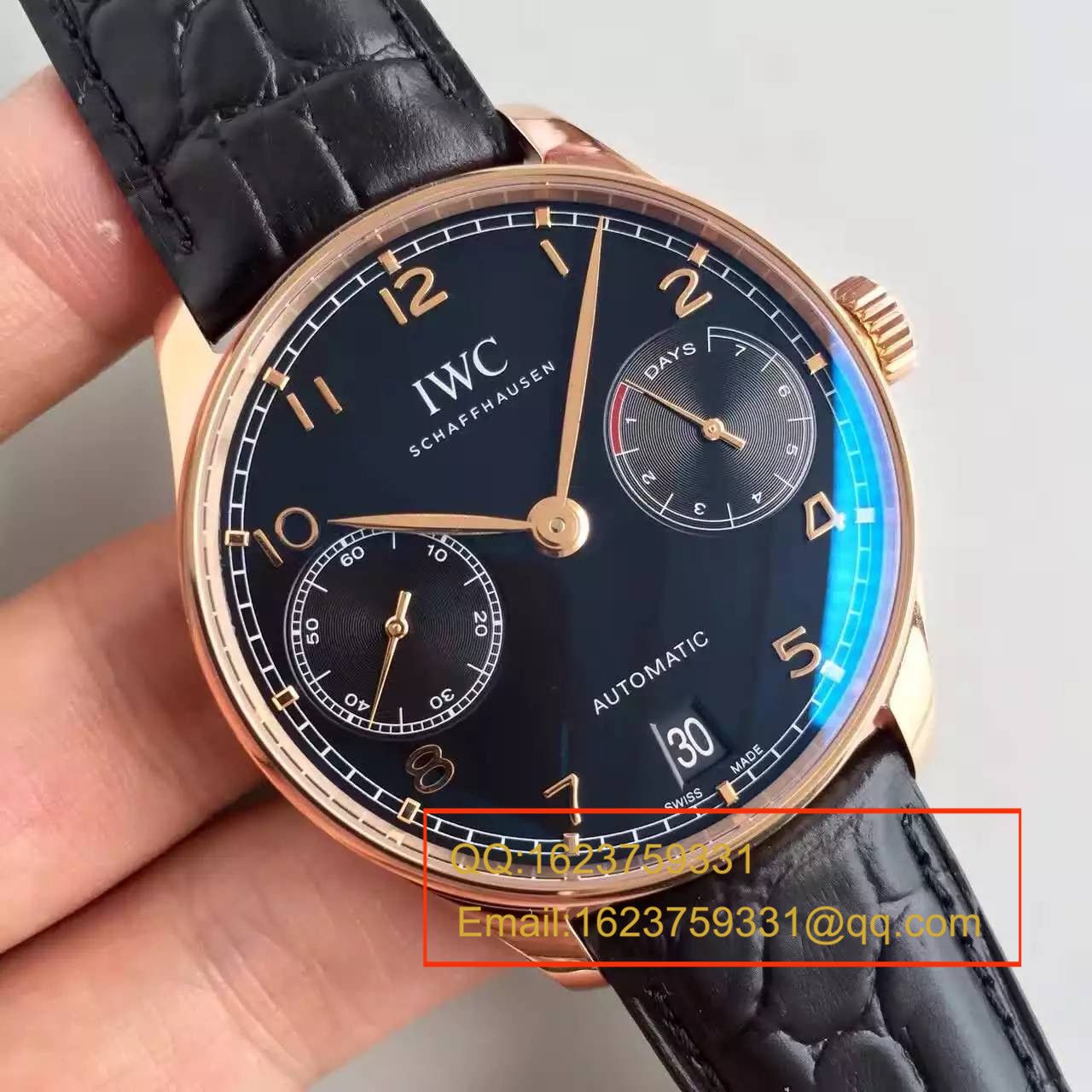 【ZF厂超A精仿1:1高仿手表】万国葡萄牙系列《万国七日链》IW500125腕表 / WG231