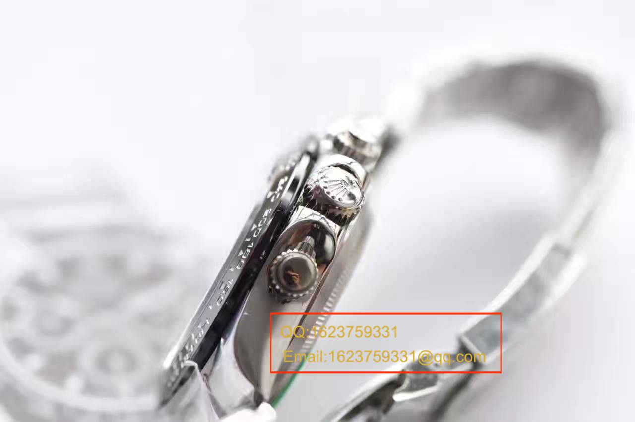 【N厂最新V7版本】劳力士宇宙计型迪通拿复刻高仿116500LN-78590黑盘机械手表 / RBF003