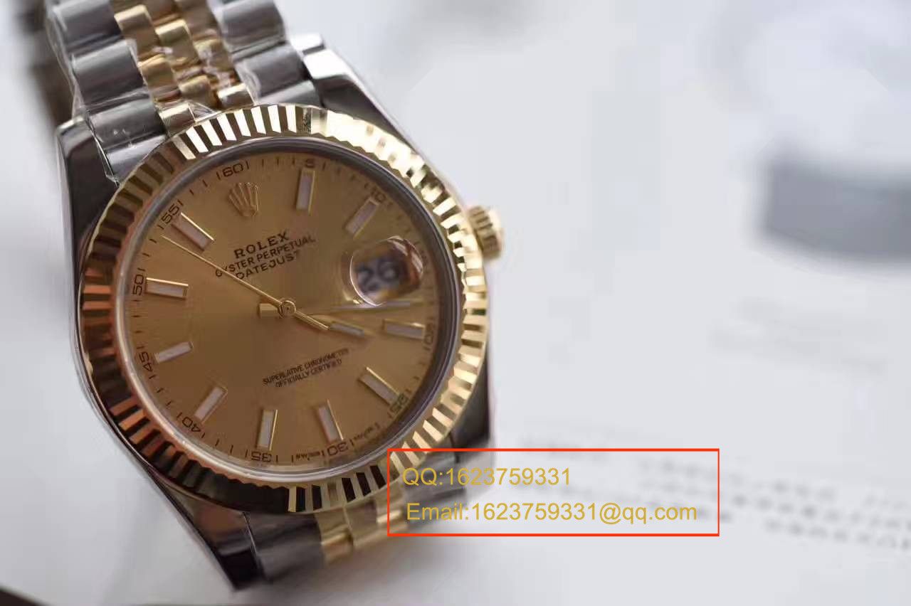 【N厂一比一高仿复刻手表】劳力士日志型系列126333-62613包18K金腕表 / RCF171