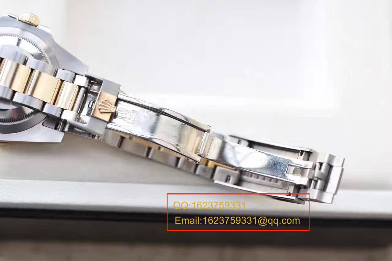 【独家视频测评N厂V7版一比一高精仿手表】劳力士潜航者型系列116613LB-97203包18K真金蓝水鬼王 / RCF143