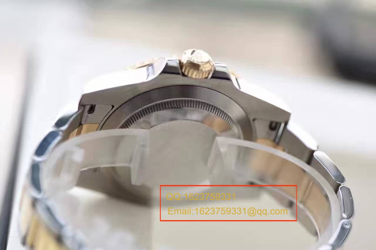 【独家视频测评N厂V7版一比一高精仿手表】劳力士潜航者型系列116613LB-97203包18K真金蓝水鬼王 / RCF143