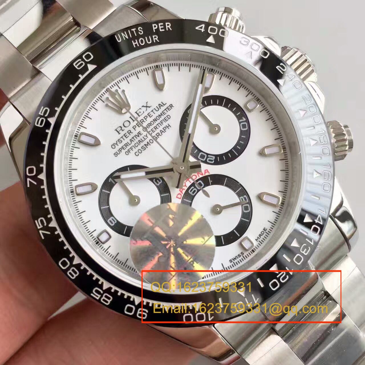 【视频解析】JF厂1:1高精仿手表之劳力士宇宙计型迪通拿系列116500LN-78590机械男表 / RBD126