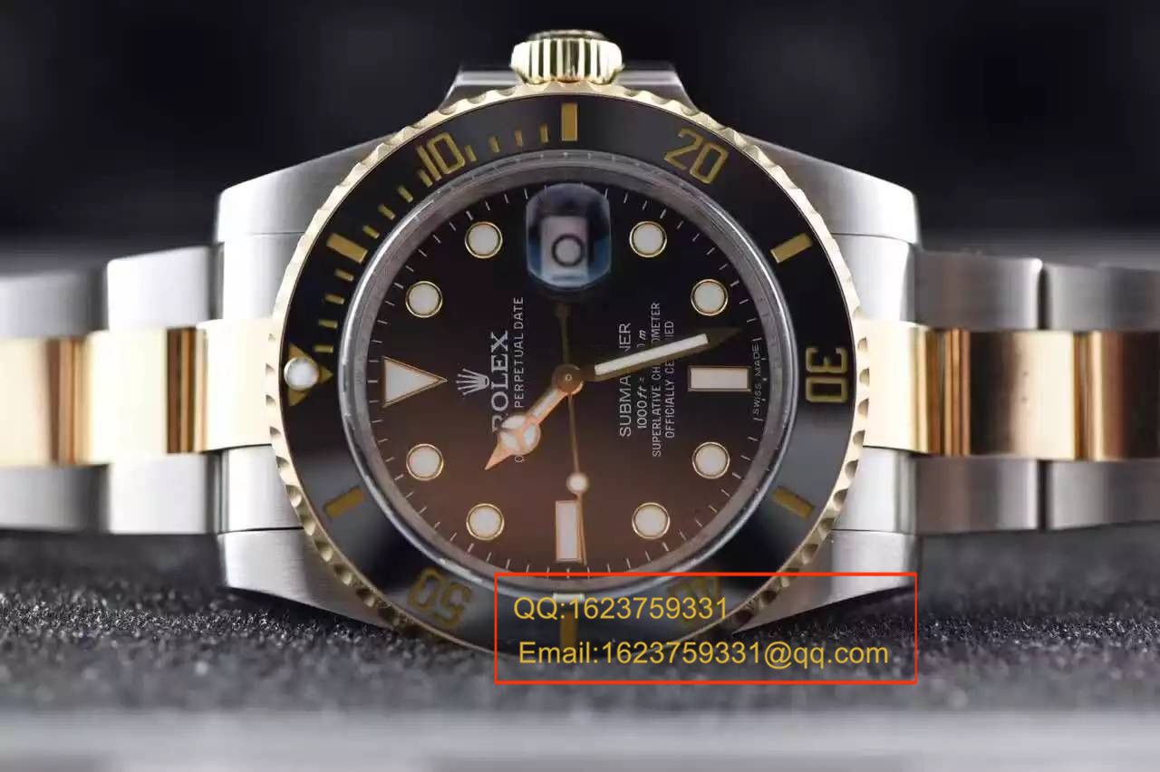 【视频解析】N厂V7版1:1复刻高仿手表之劳力士潜航者型116612-LN-97203《18K真金版》 / RCF125