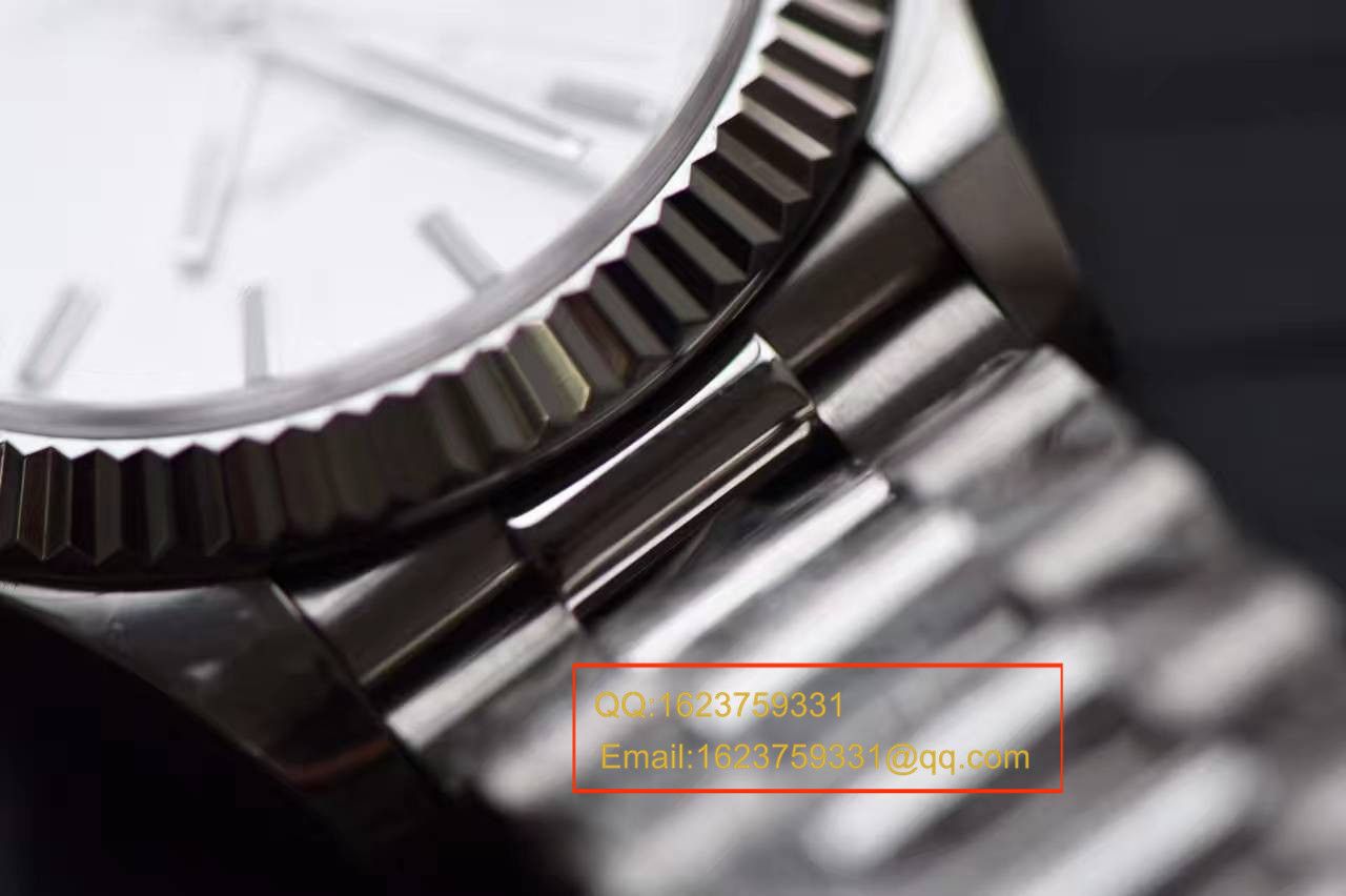 【EW厂1:1精仿手表】劳力士星期日历型系列228239银面表盘男表 / RBA116