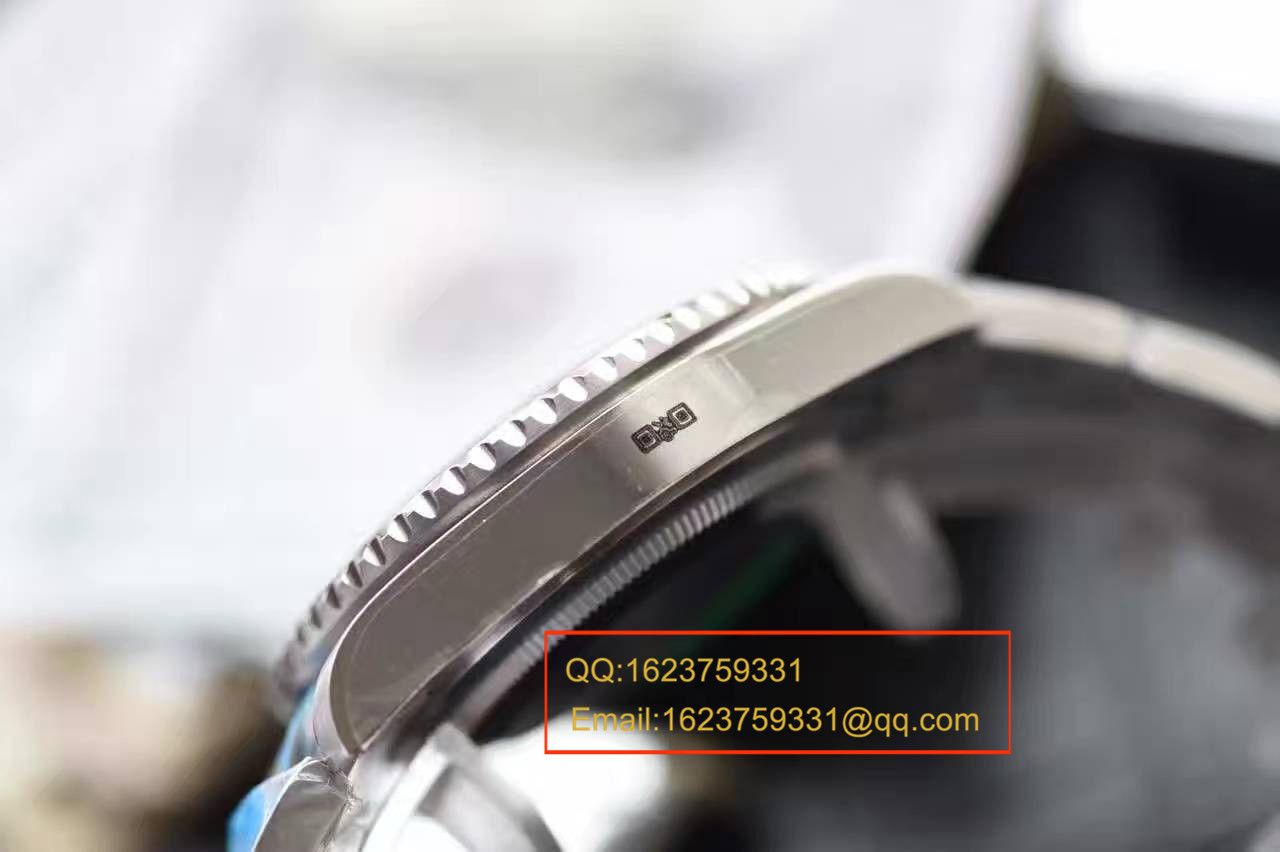 【N厂一比一复刻高仿手表】V7版劳力士格林尼治型II系列116710BLNR-78200机械腕表 / RBF056