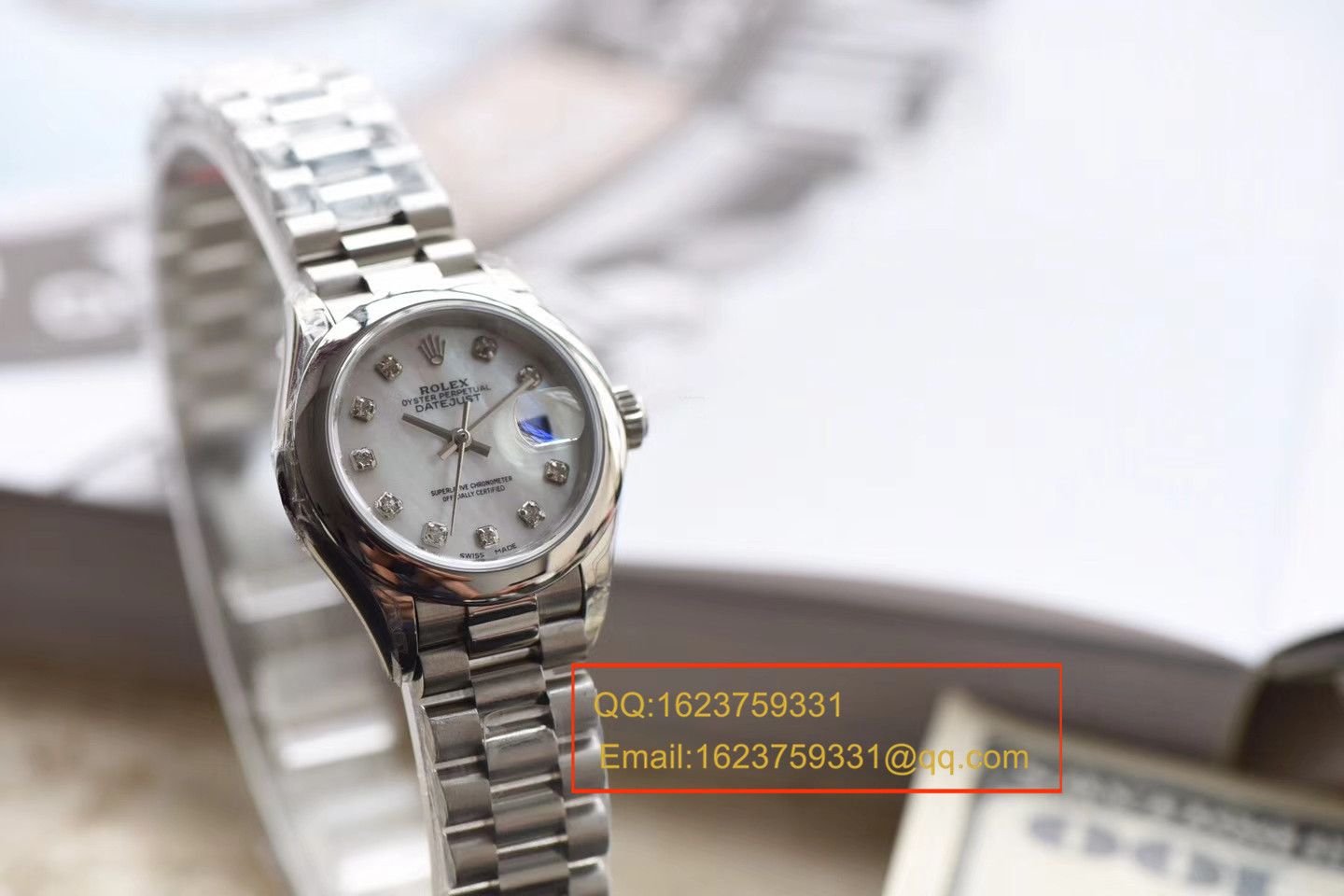 【SY1:1复刻高仿女表】劳力士女装日志型 279163女士机械腕表《两面表盘可选》 / R154