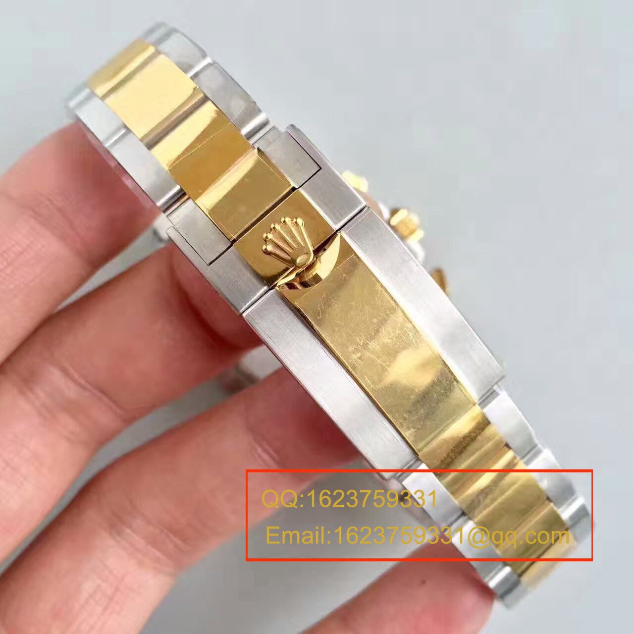 【JF厂1:1超A高仿手表】劳力士宇宙计型迪通拿系列116503金盘男士机械腕表 / R102