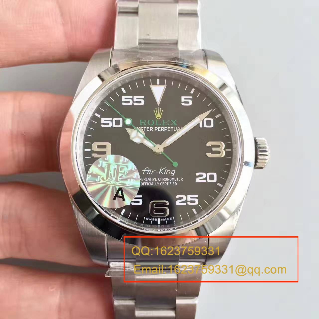 【JF厂V10S版本一比一复刻高仿手表】劳力士空中霸王型系列AIR-KING116900-71200腕表 / R015.1