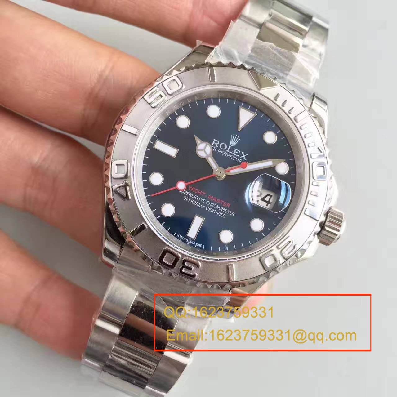 【N厂一比一复刻高仿手表】劳力士游艇名仕型系列116622-78760 蓝盘机械手表 / RBA021