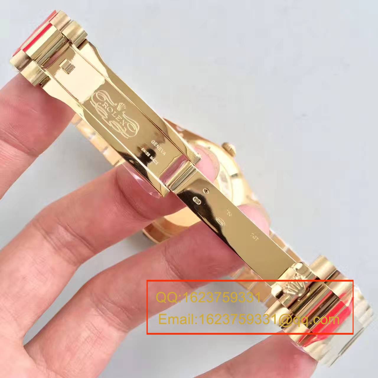 【N厂一比一复刻高仿手表】劳力士星期日历型系列228238金盘腕表 / RBE169