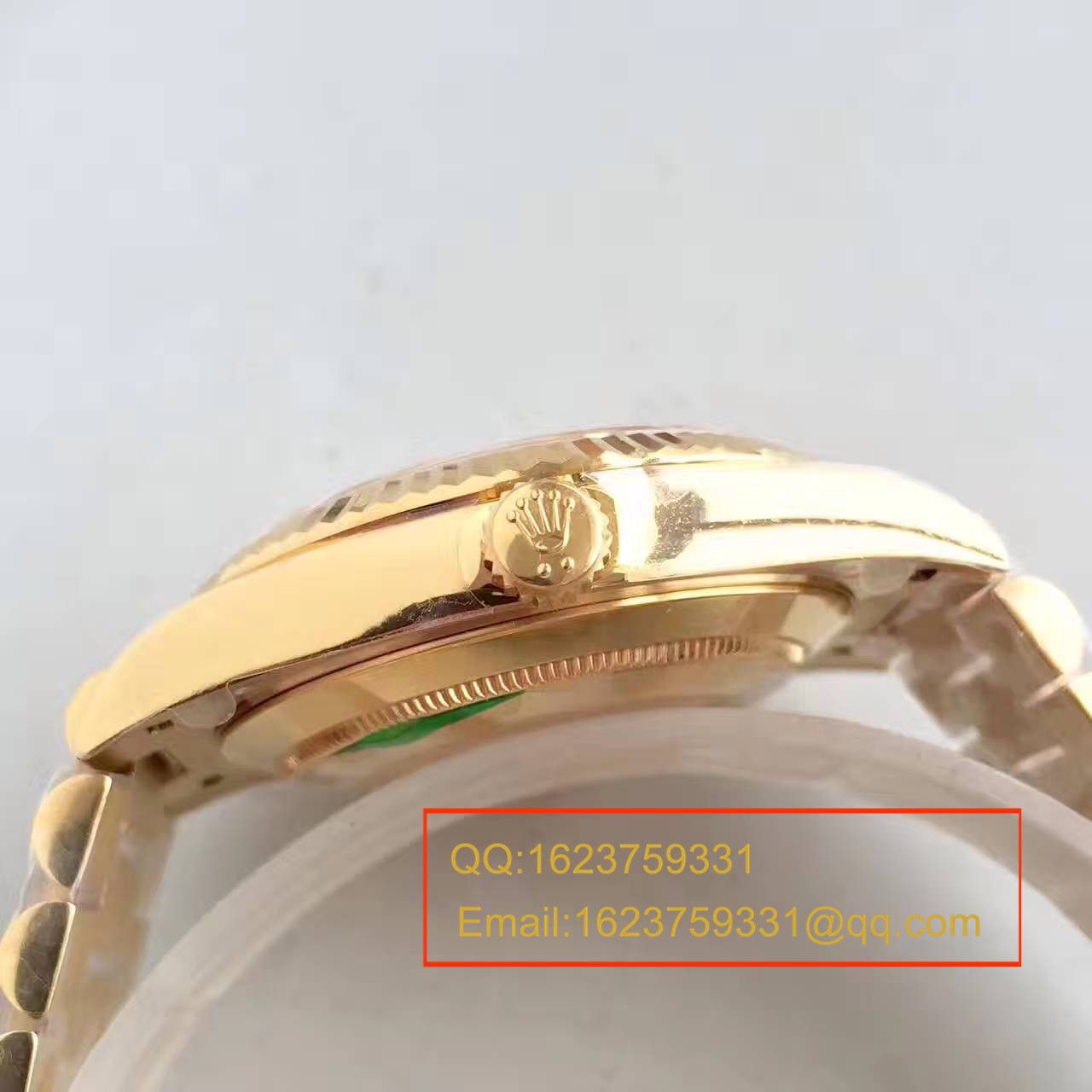 【N厂一比一复刻高仿手表】劳力士星期日历型系列228238金盘腕表 / RBE169
