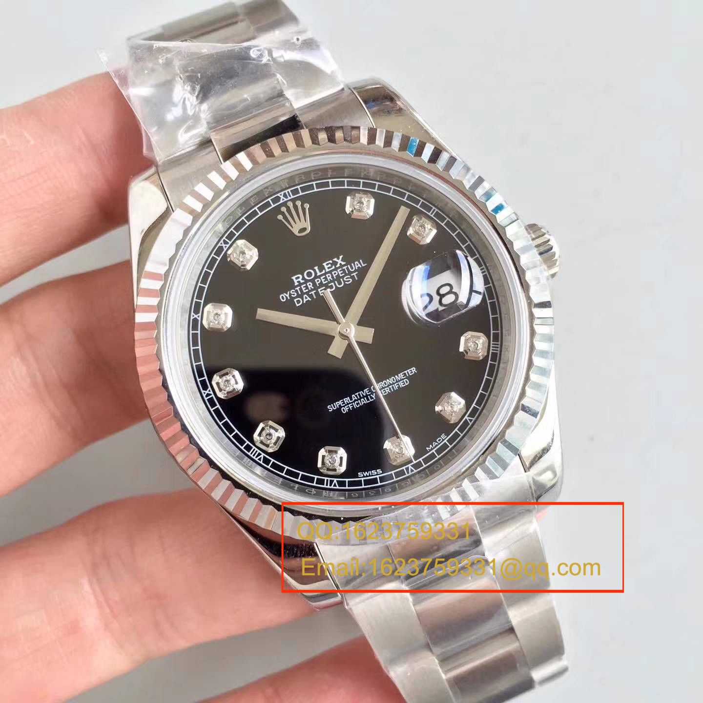 【N厂1:1复刻高仿手表】劳力士日志型系列116334-72210 G腕表 / RBD075