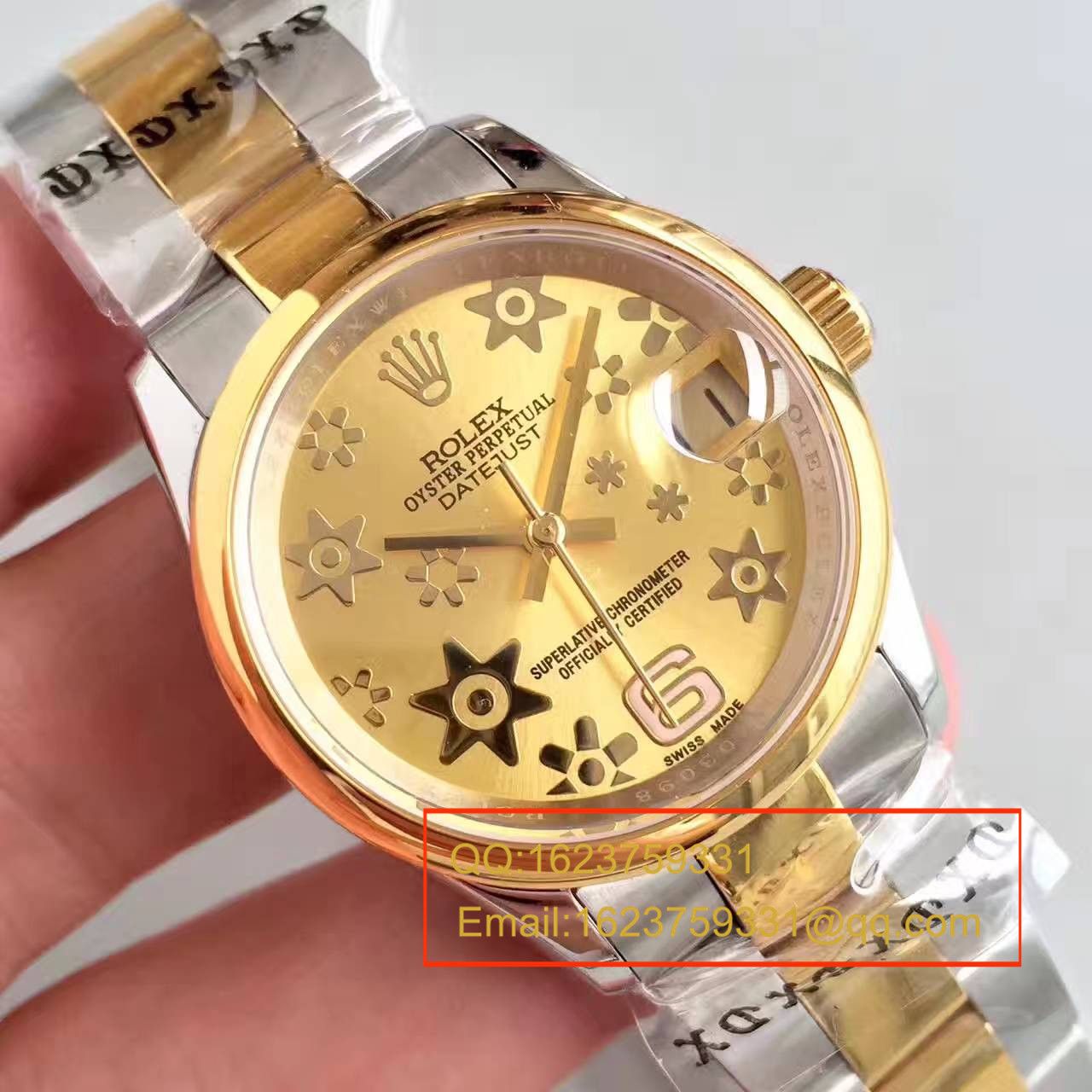 【台湾厂超A高精仿手表】劳力士 女装日志型31系列178243-72163腕表  / RAG025