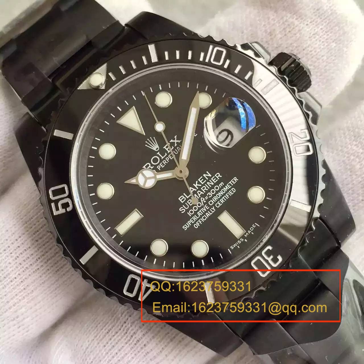 【SF厂精品】劳力士Rolex经典款Submariner，PVD特别版 1:1 超级版 / R059