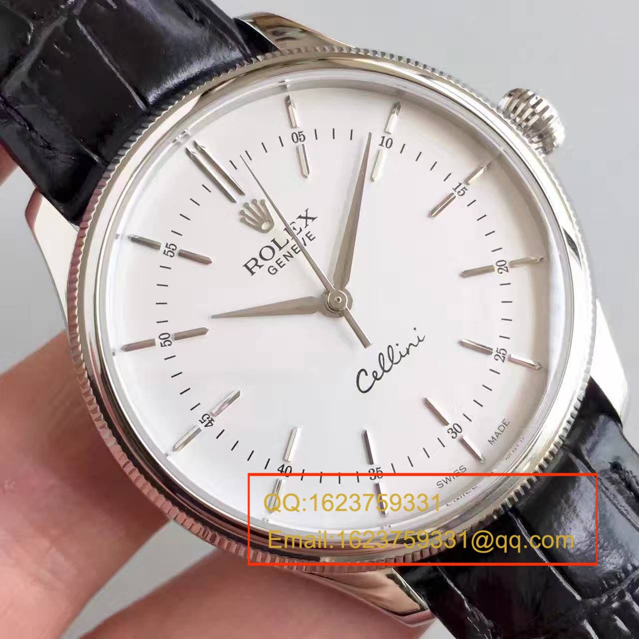 【MK一比一高精仿】劳力士切利尼系列50509白盘男士机械手表 / R076