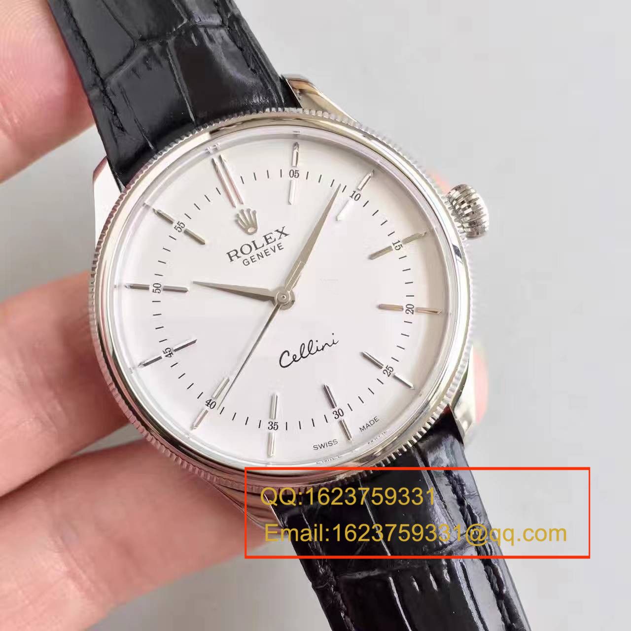 【MK一比一高精仿】劳力士切利尼系列50509白盘男士机械手表 / R076