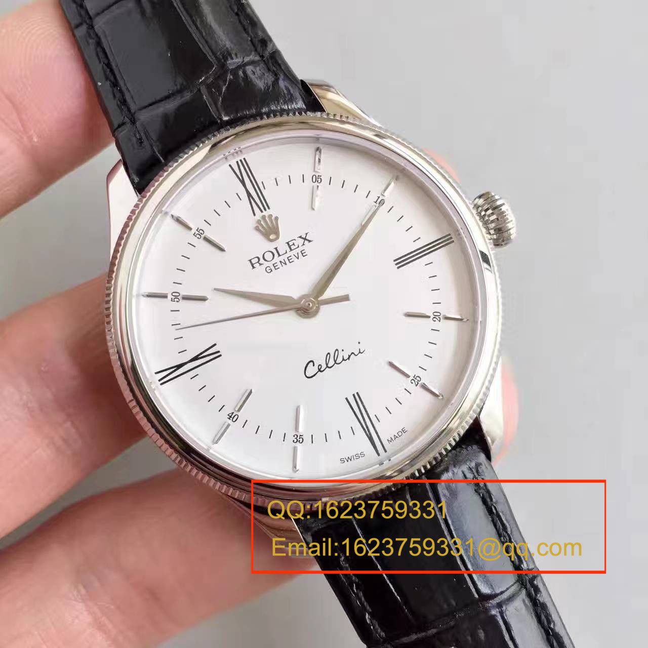 【MK一比一高精仿】劳力士切利尼系列50509白盘男士机械手表 / R076