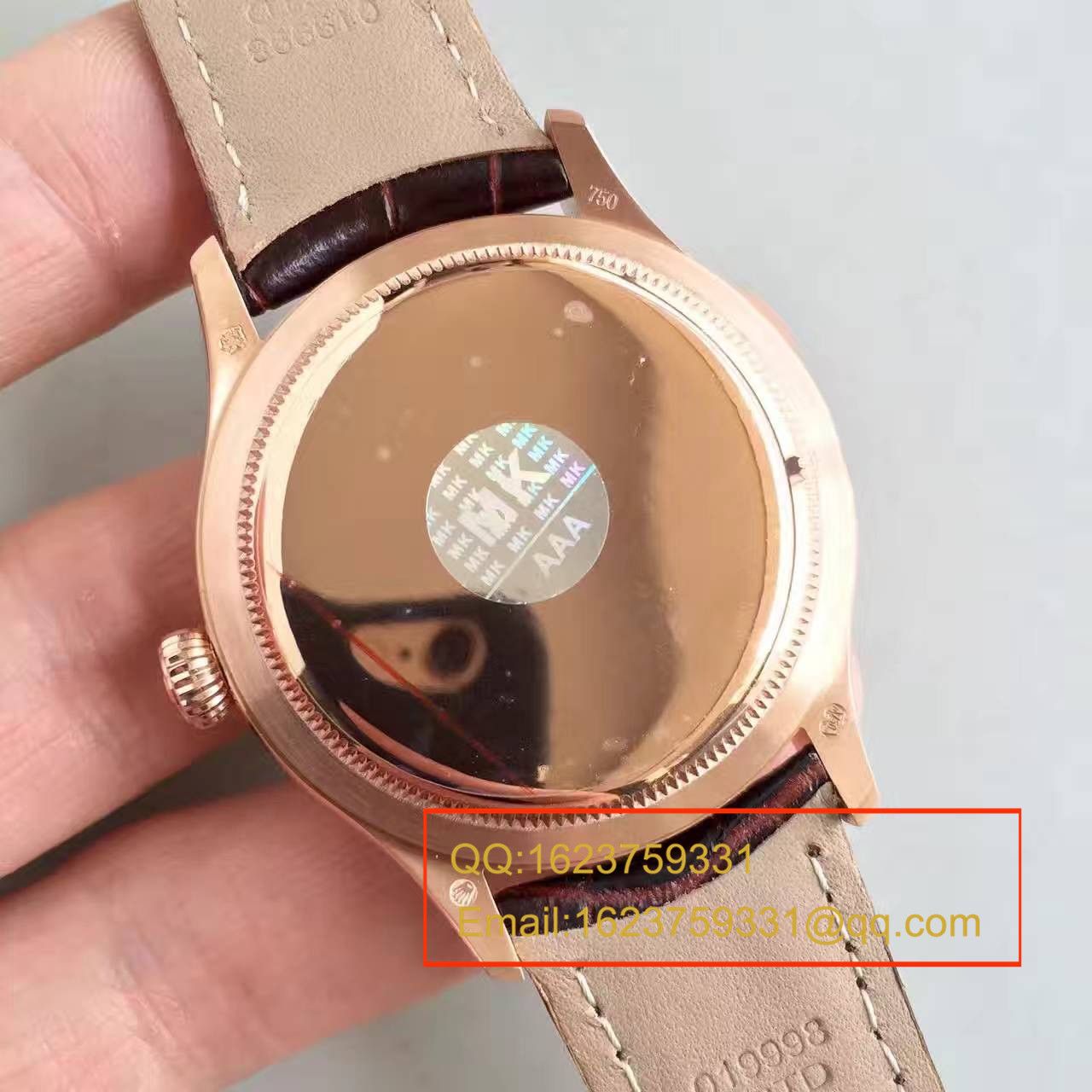 【MK厂一比一超A高精仿手表】劳力士切利尼系列50505黑盘腕表 / R0780