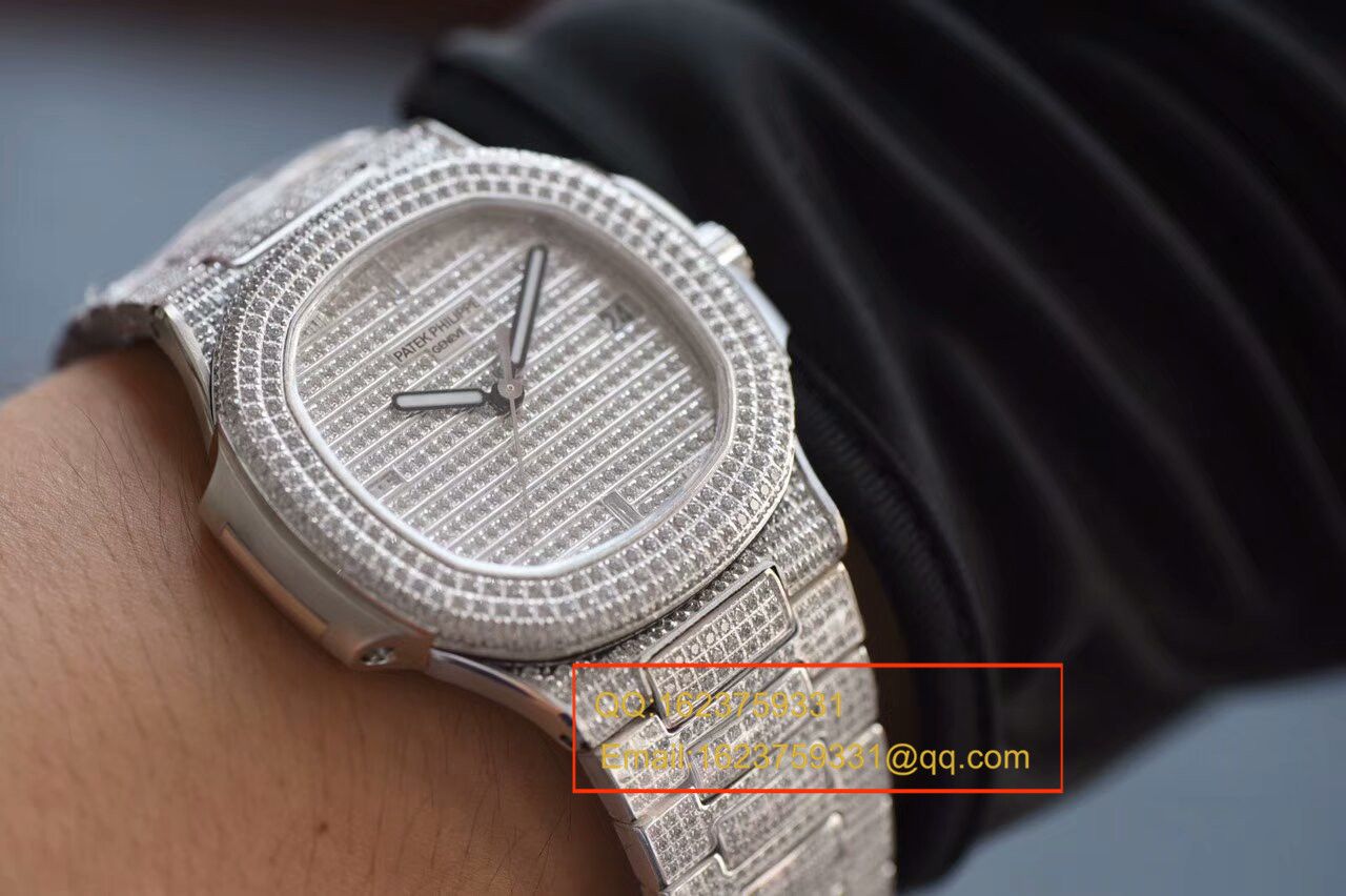 【DM厂超A精高仿手表】百达翡丽运动系列5719/1G-001腕表 / BD165