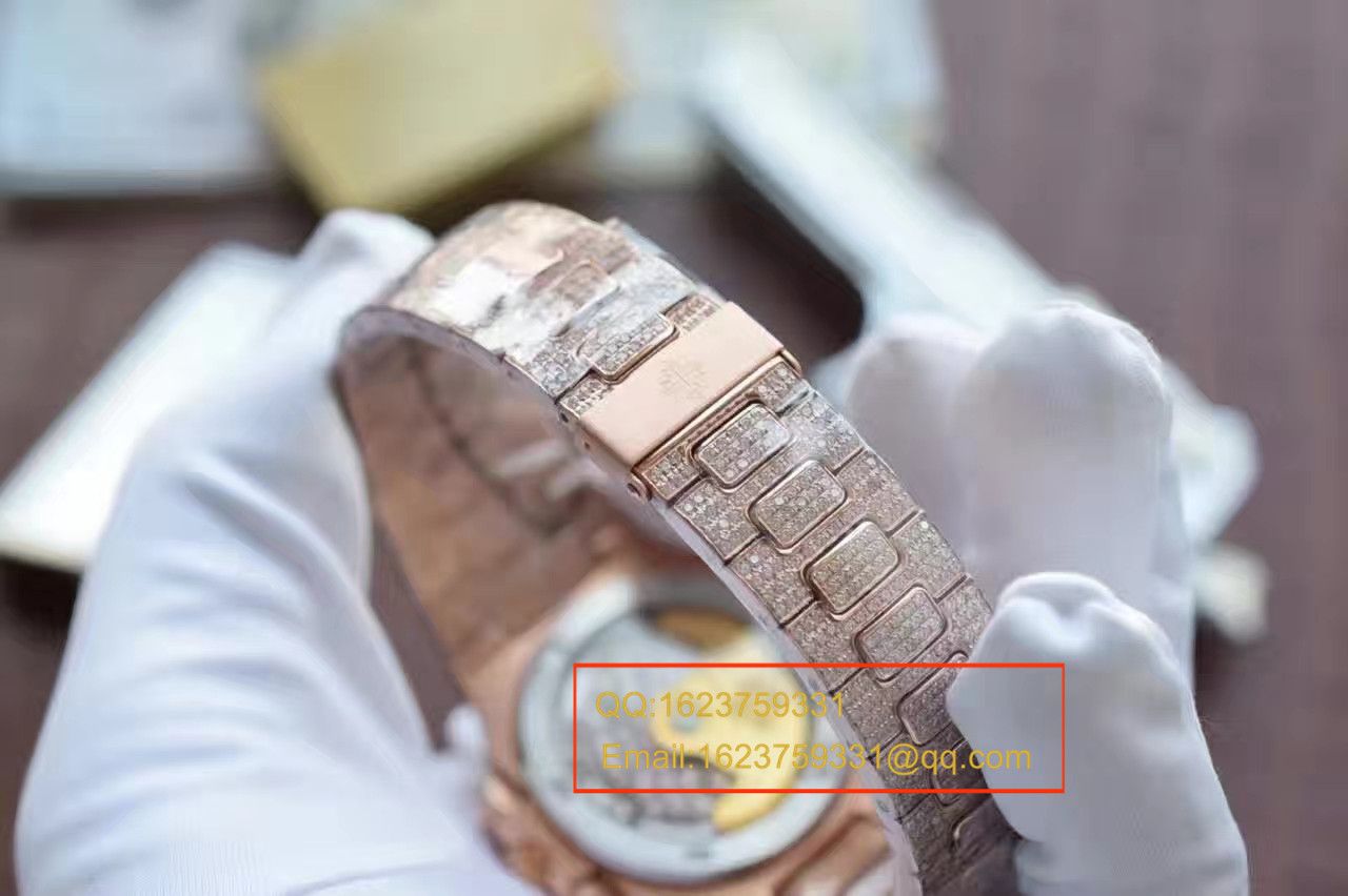 【DM厂一比一超A高仿手表】百达翡丽鹦鹉螺满天星土豪款腕表 / BD181