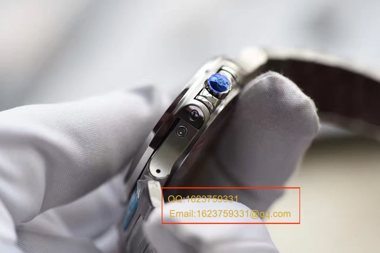 【KM一比一超A高精仿手表】百达翡丽运动系列鹦鹉螺月相5726/1A腕表 / BDBE199