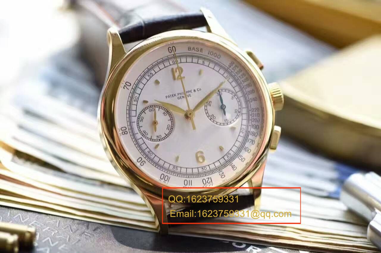 【独家视频测评台湾一比一超A高仿手表】百达翡丽复杂功能计时系列5170J-001腕表 