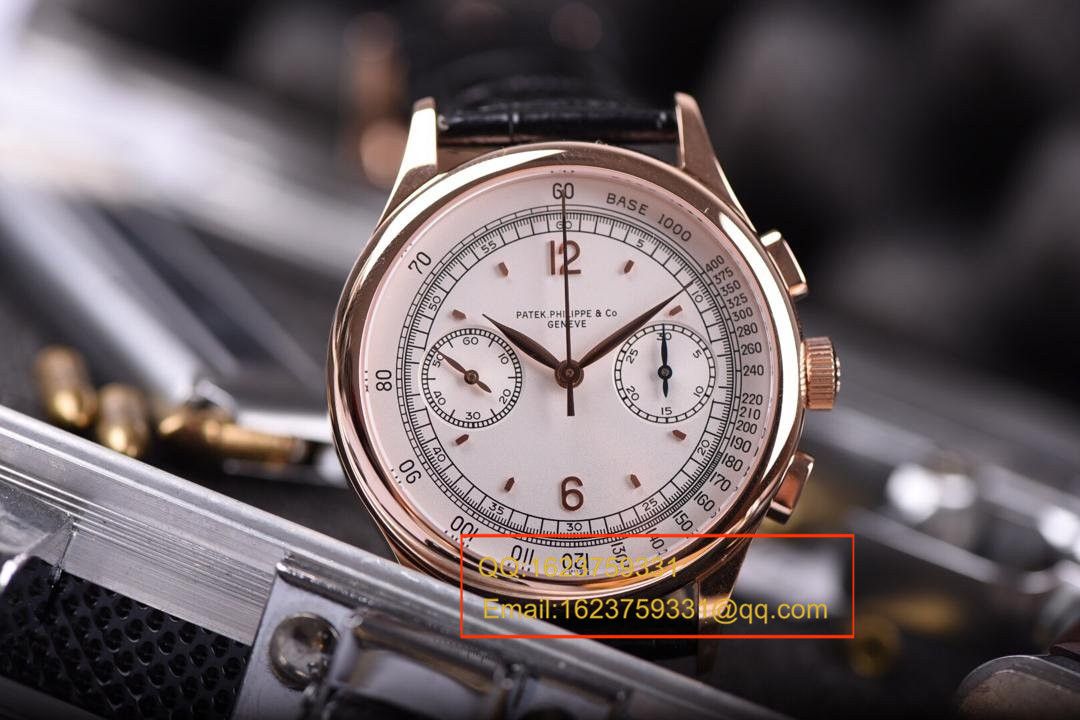 【独家视频测评1:1超A高仿手表】百达翡丽复杂功能计时系列5170R-001腕表 / BDAF164