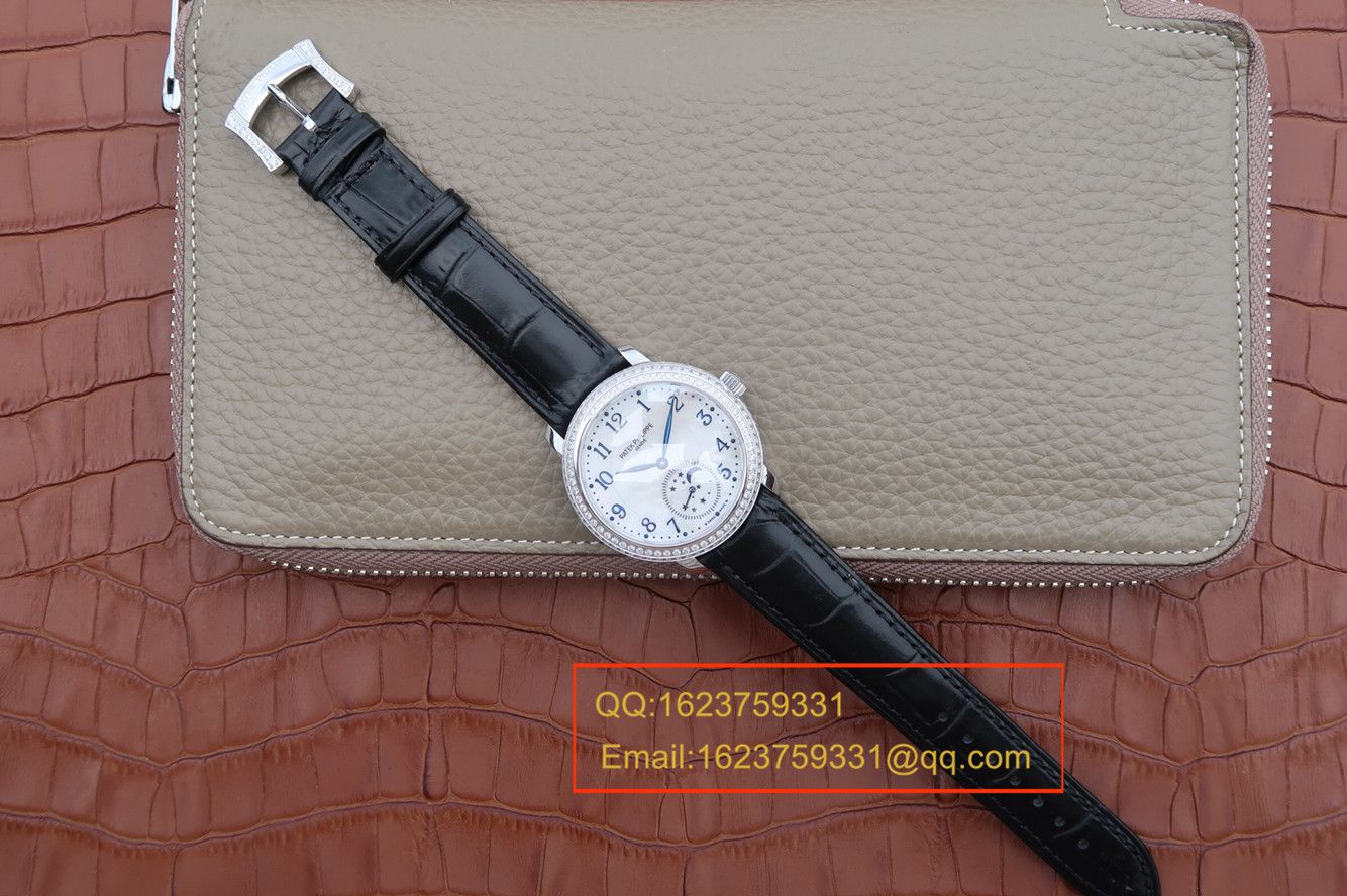 【KG1:1超A精仿手表】百达翡丽复杂功能计时系列4968G-010女士腕表 / BD211