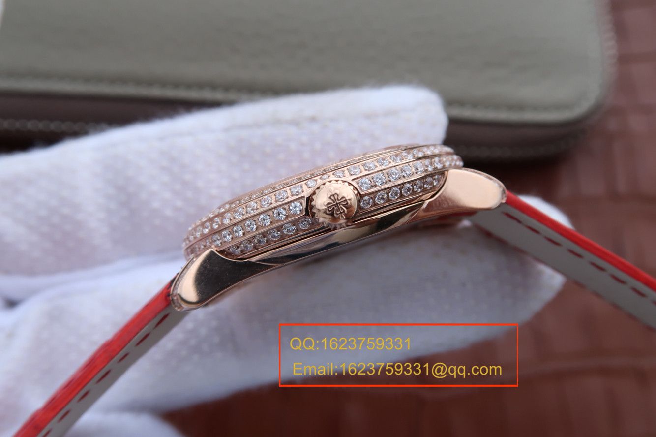 【KG1:1超A复刻手表】百达翡丽复杂功能计时系列4968/400R-001女士腕表 / BD134