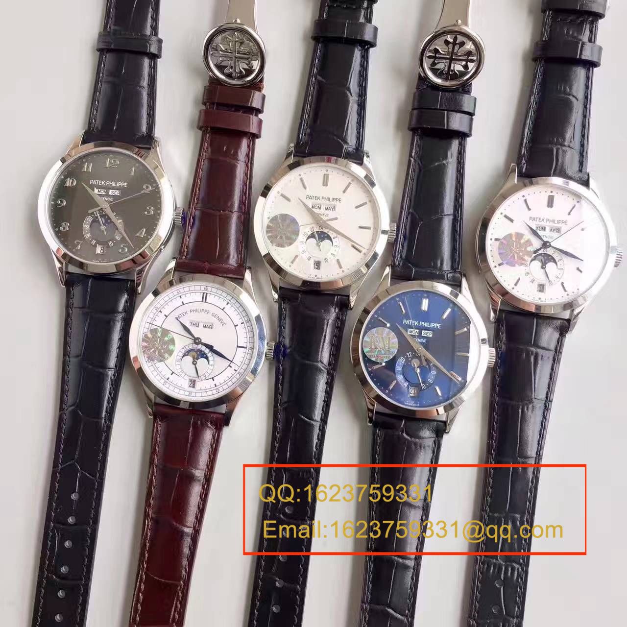 【台湾厂1:1高仿手表】百达翡丽复杂功能计时系列5396G-014男表 / BD173