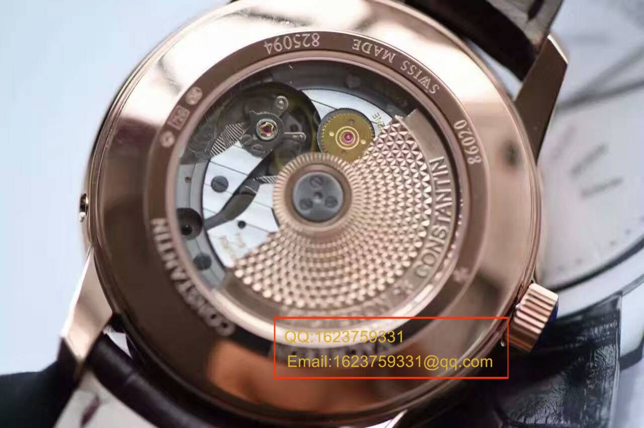 【独家视频测评一比一超A高精仿手表】江诗丹顿传承PATRIMONY双飞返 86020/000R-9239腕表 / JSB0152