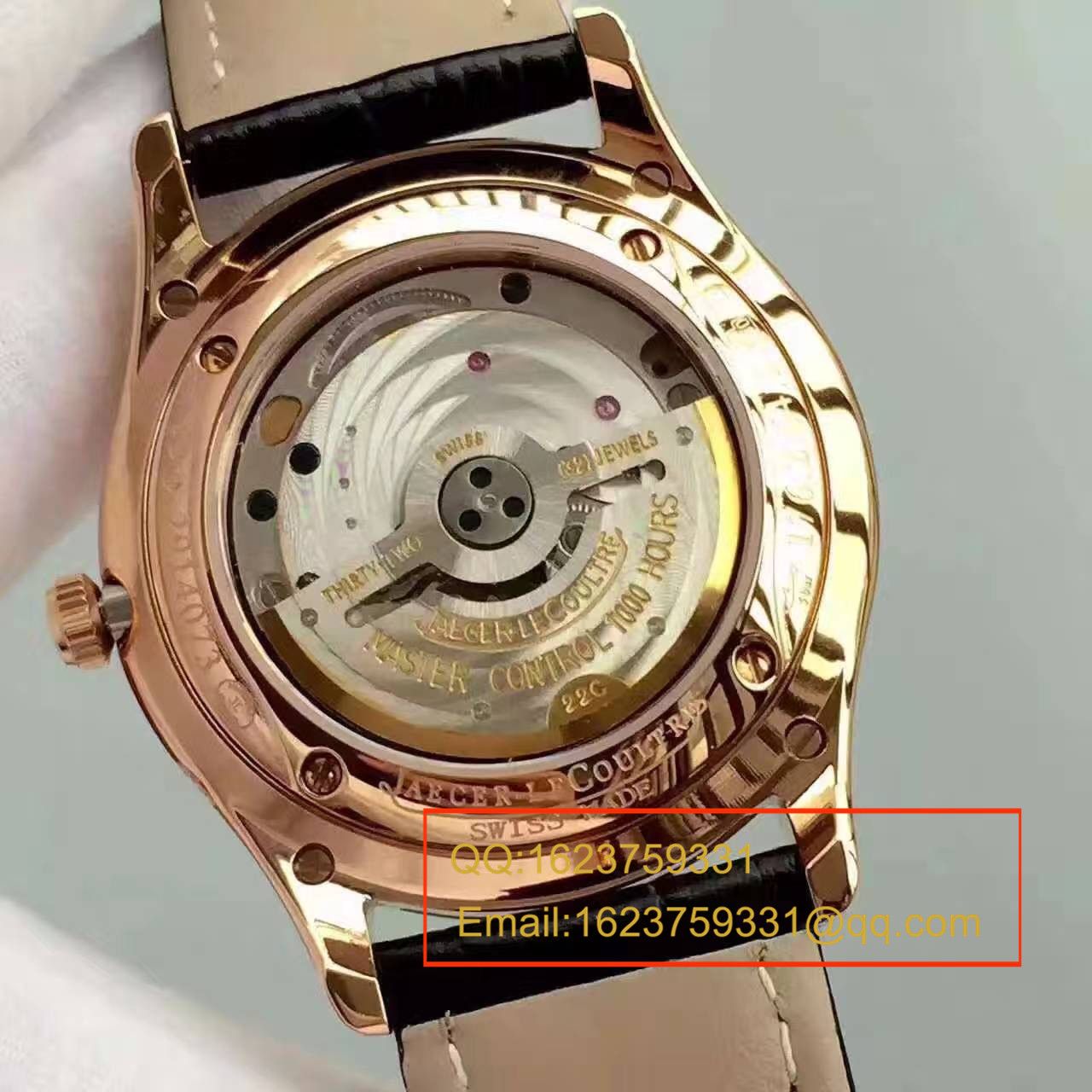 【VF厂一比一超A高仿手表】积家大师系列月相大师1362501腕表 / JJ113