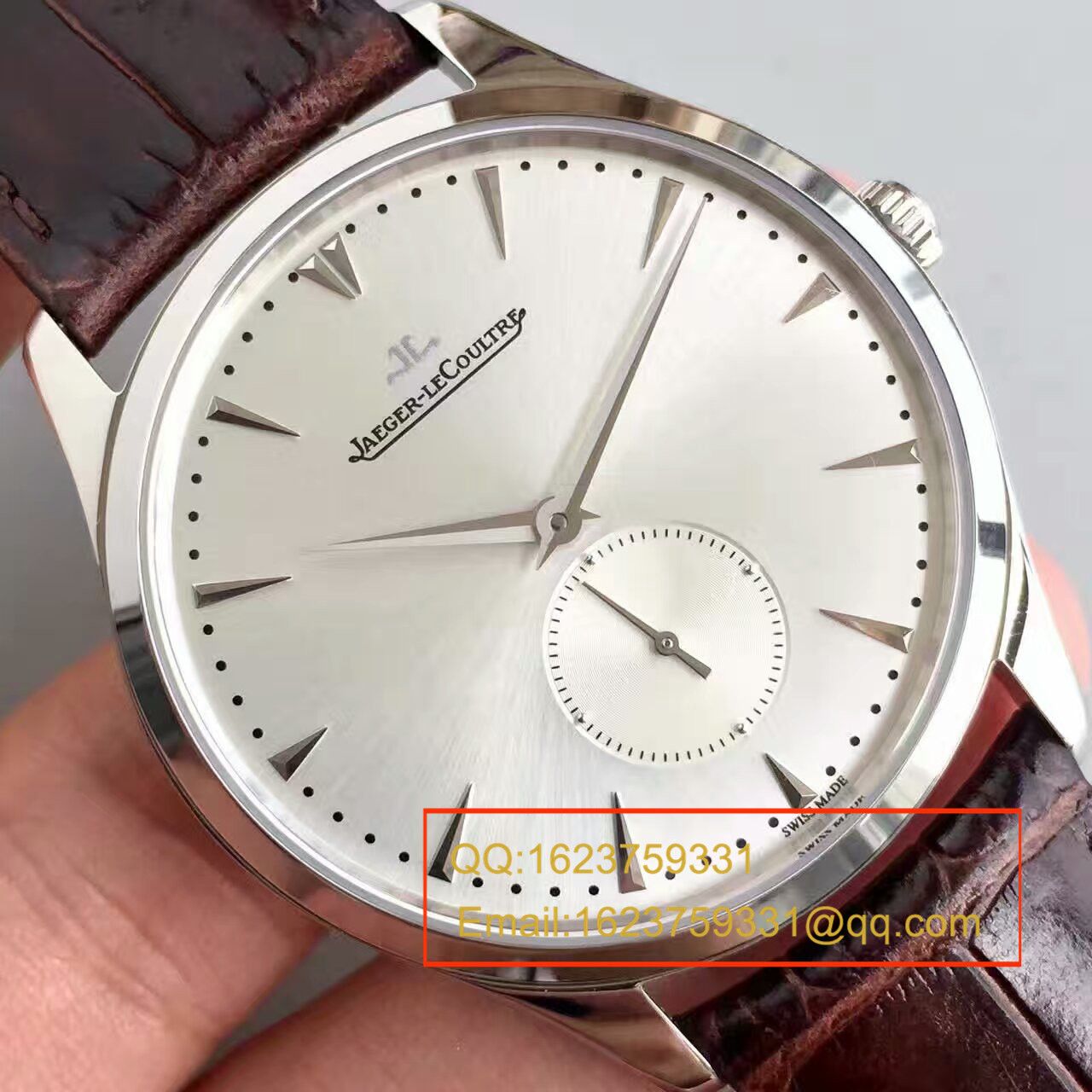 【ZF厂超A高精仿手表】积家 大师系列 Q1358420男表 / JJ039A